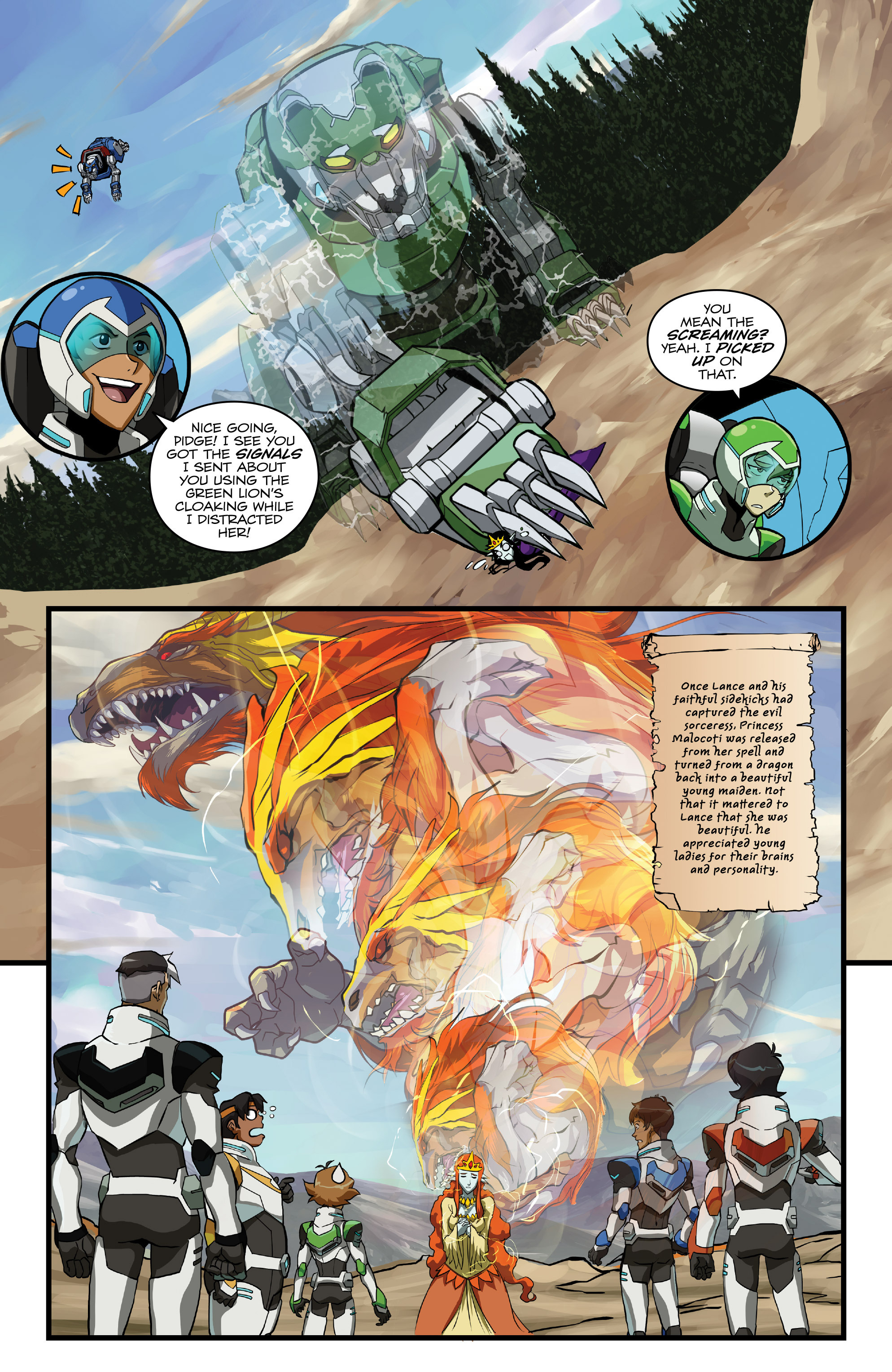 Read online Voltron: Legendary Defender comic -  Issue #3 - 23