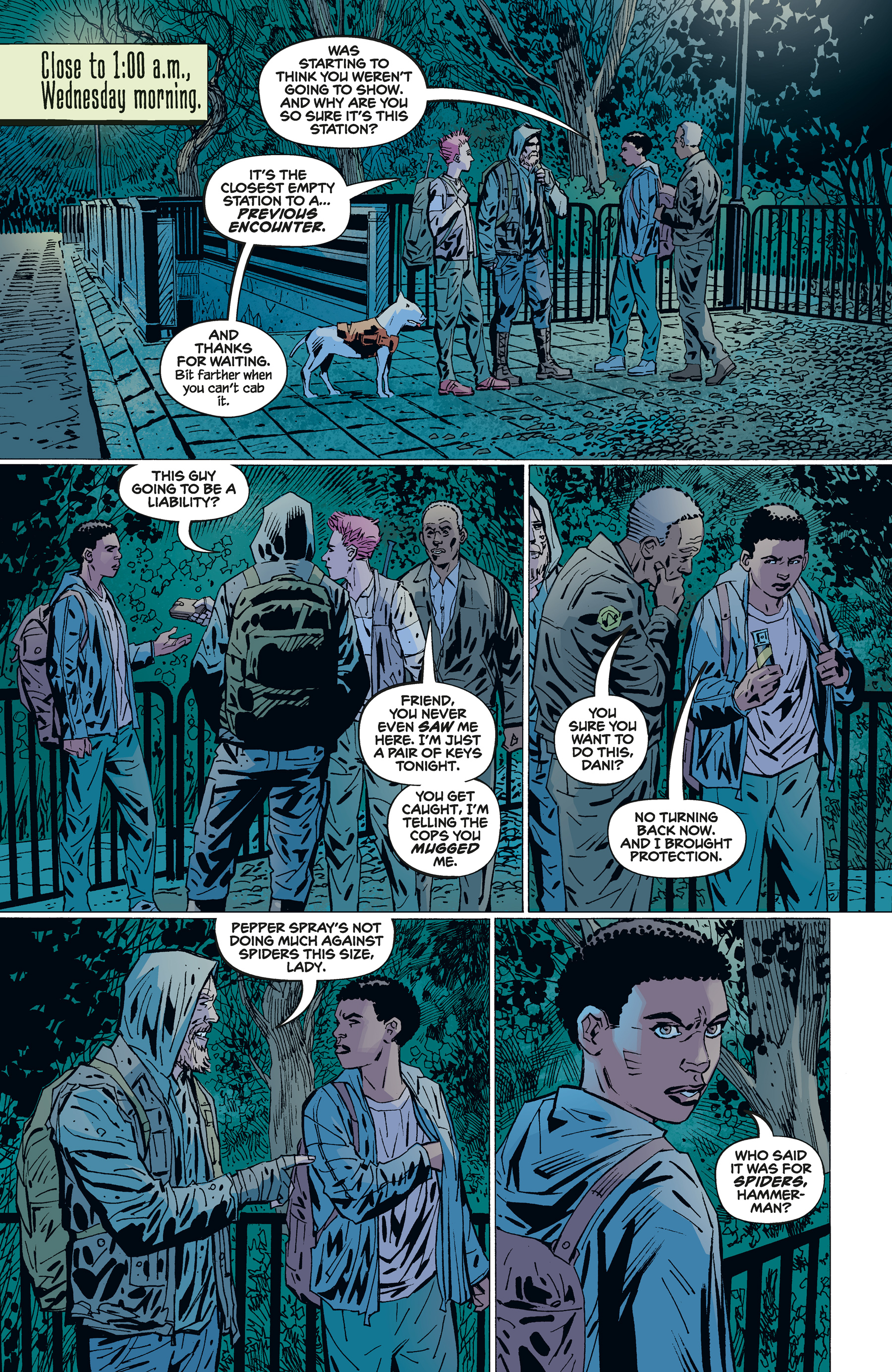 Read online All Eight Eyes comic -  Issue #4 - 6