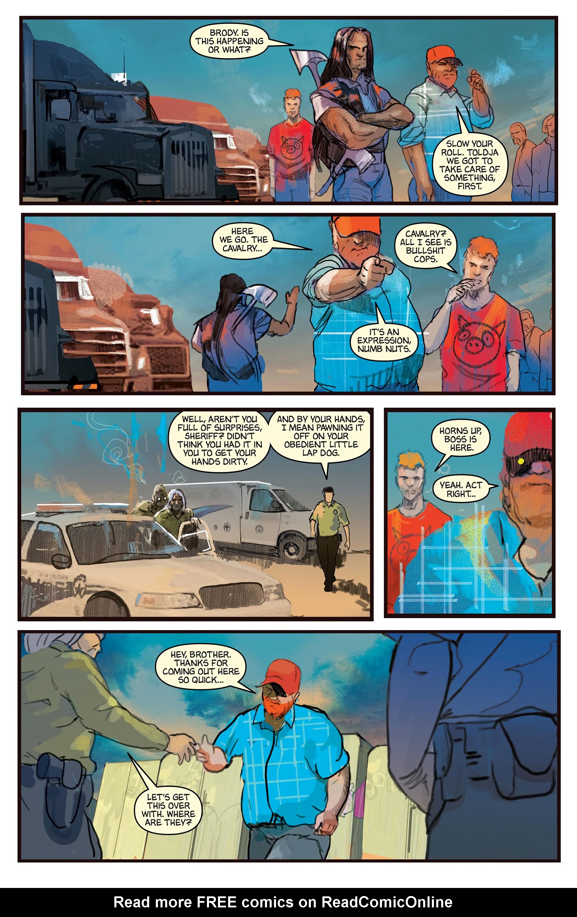 Read online Head Wounds: Sparrow comic -  Issue # TPB - 97