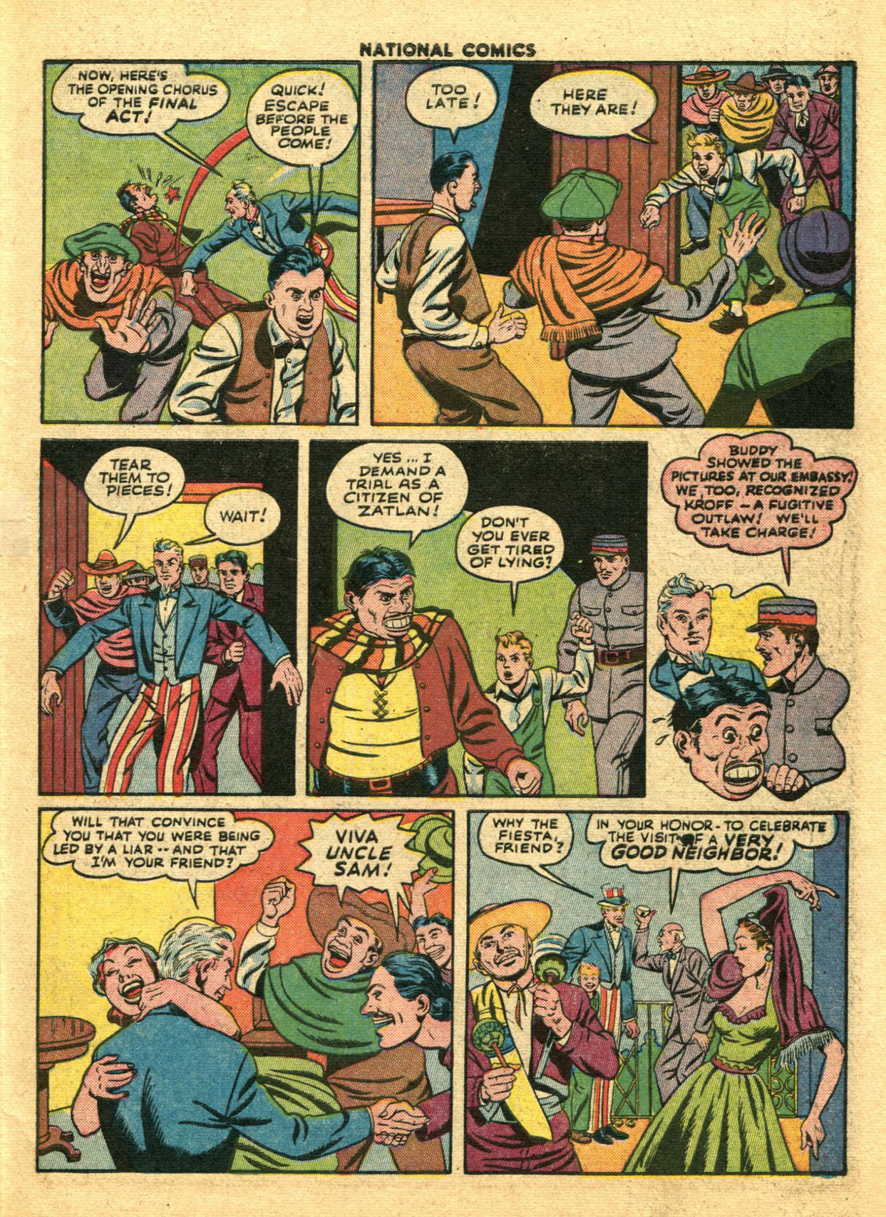 Read online National Comics comic -  Issue #45 - 45