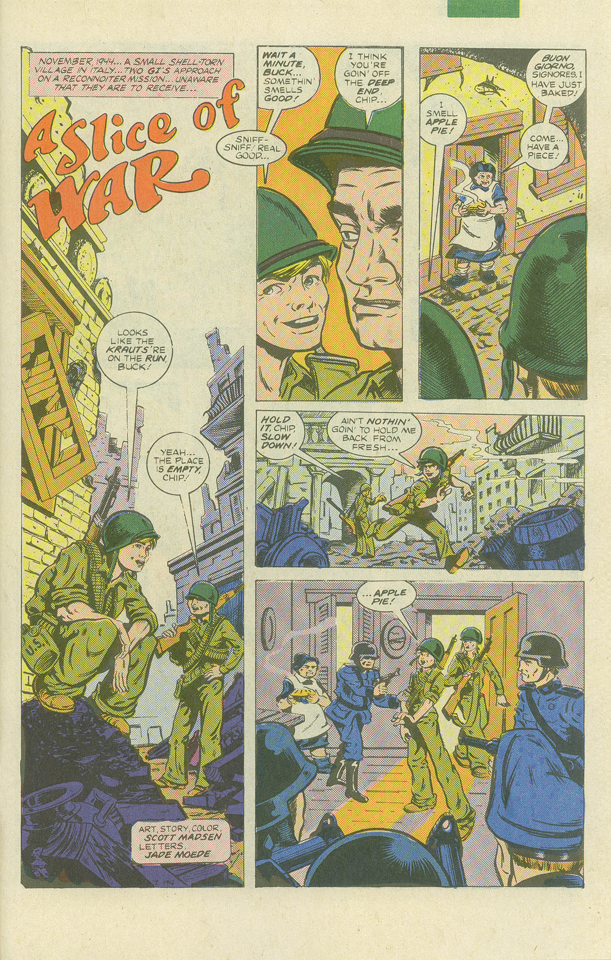 Read online Sgt. Rock comic -  Issue #407 - 29