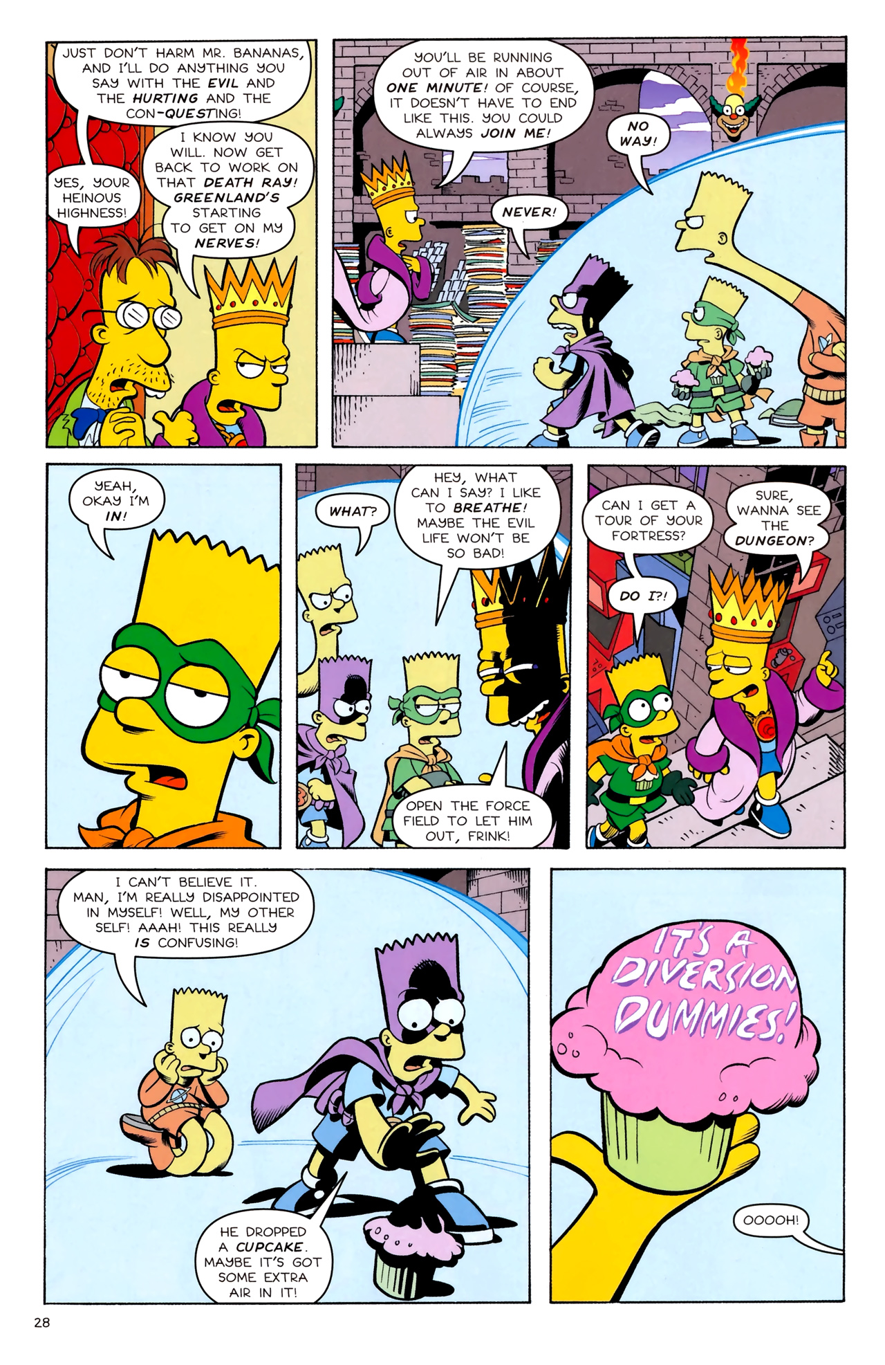 Read online Bongo Comics Free-For-All! comic -  Issue #2010 - 30