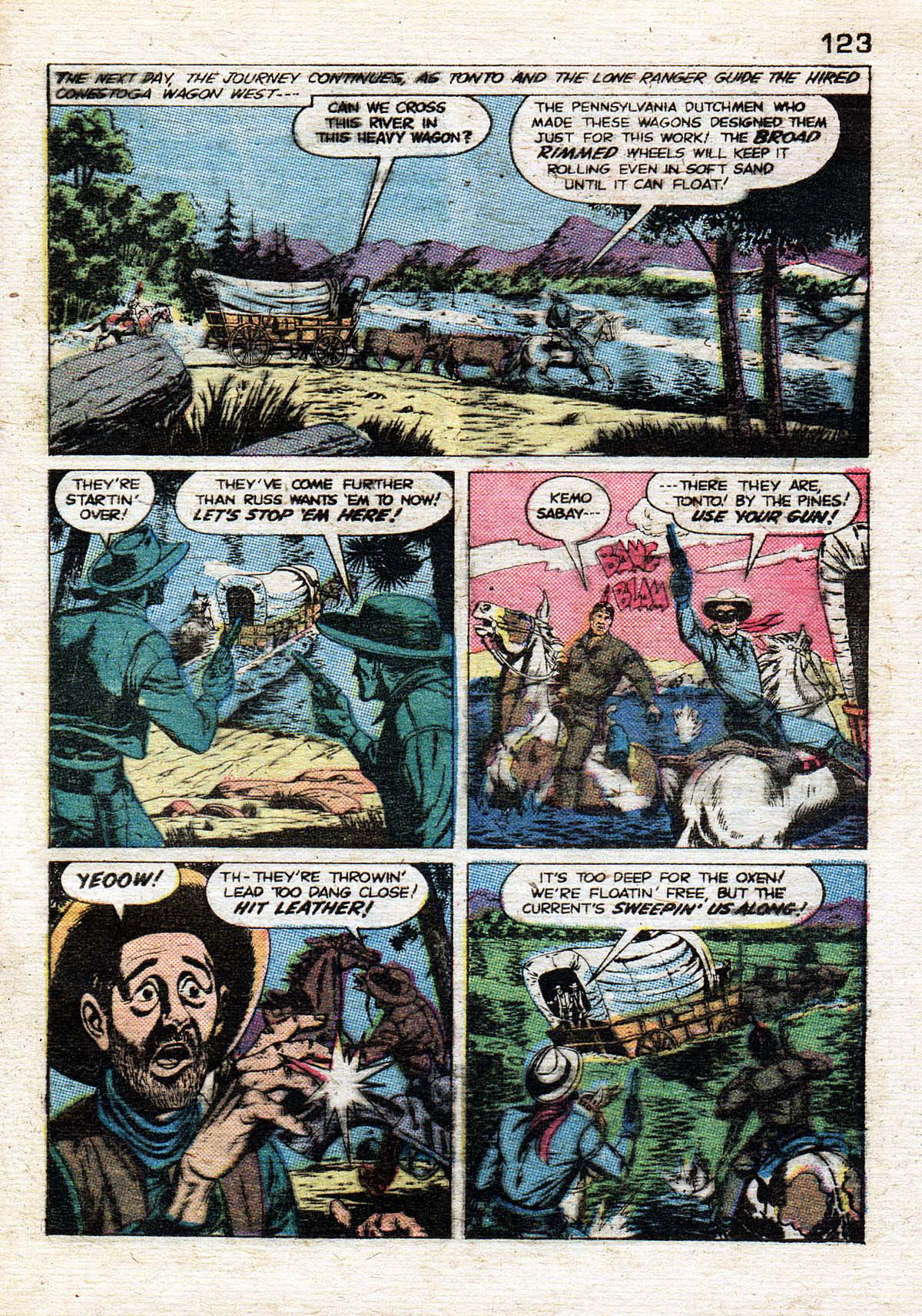 Read online Golden Comics Digest comic -  Issue #48 - 125