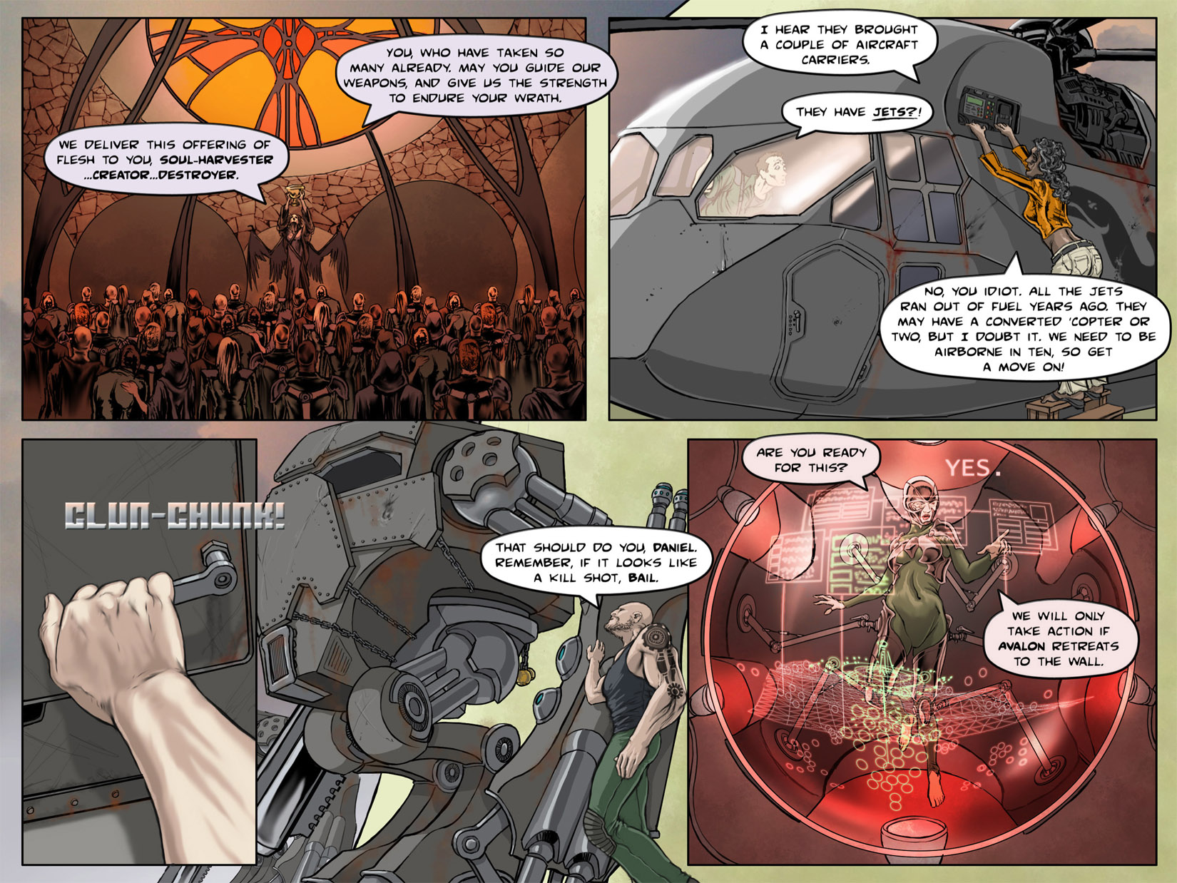 Read online Azure comic -  Issue #6 - 7