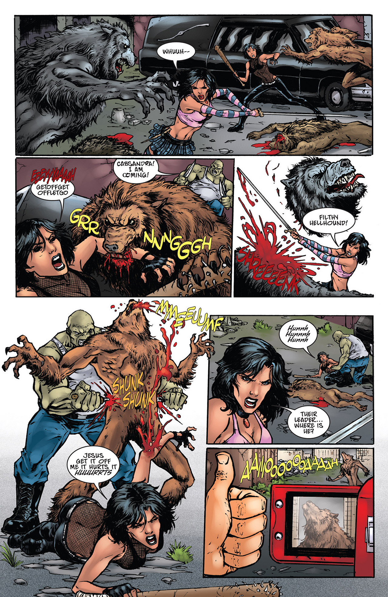 Read online Hack/Slash/Eva Monster's Ball comic -  Issue # _TPB - 42