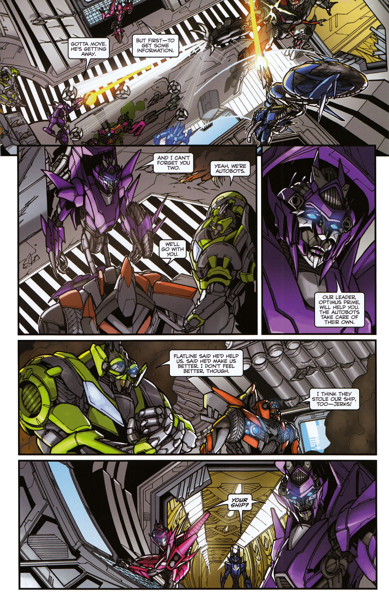 Read online Transformers: Tales of The Fallen comic -  Issue #6 - 15