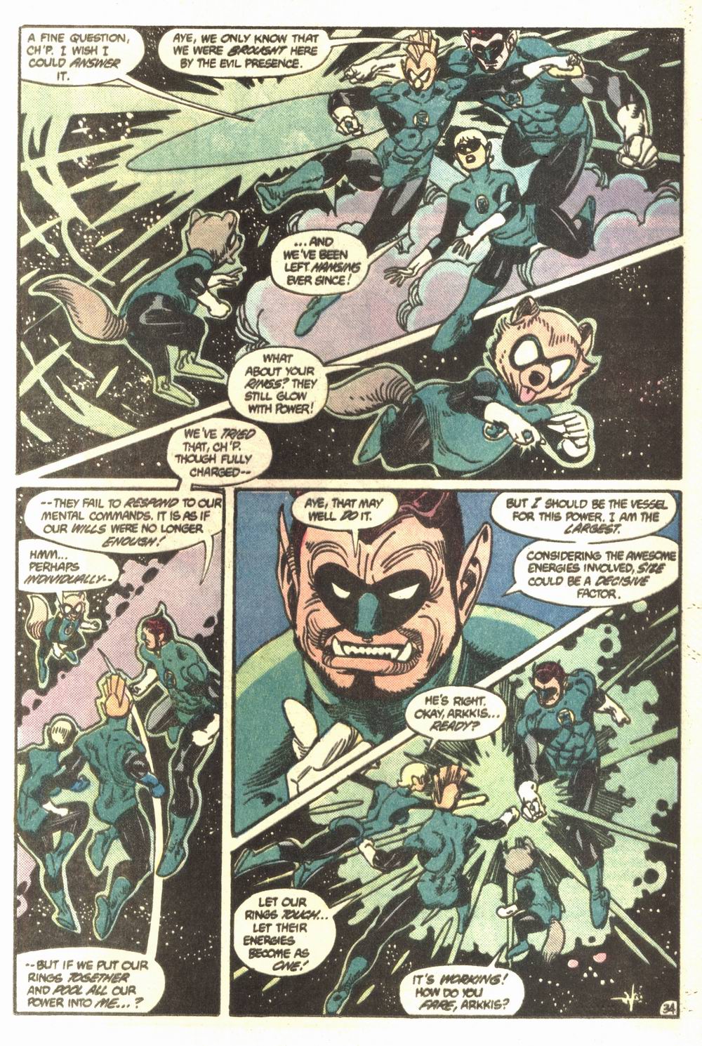 Read online Tales of the Green Lantern Corps comic -  Issue # _Annual 1 - 34