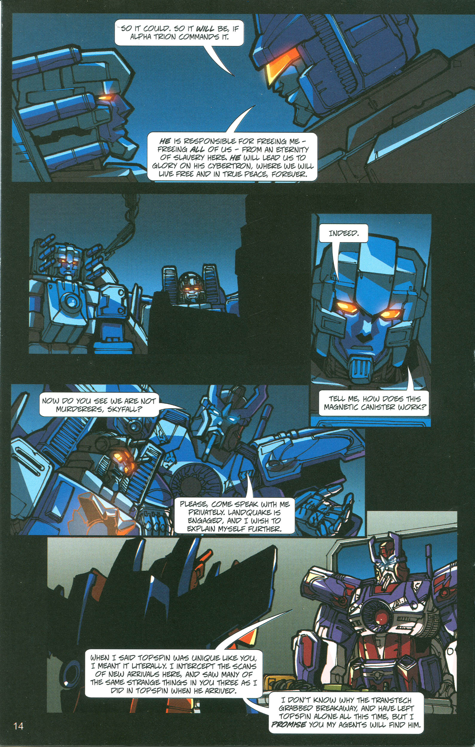 Read online Transformers: Collectors' Club comic -  Issue #21 - 14