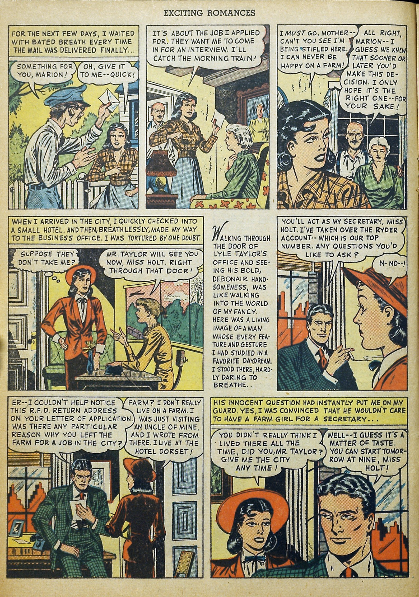Read online Exciting Romances comic -  Issue #2 - 16