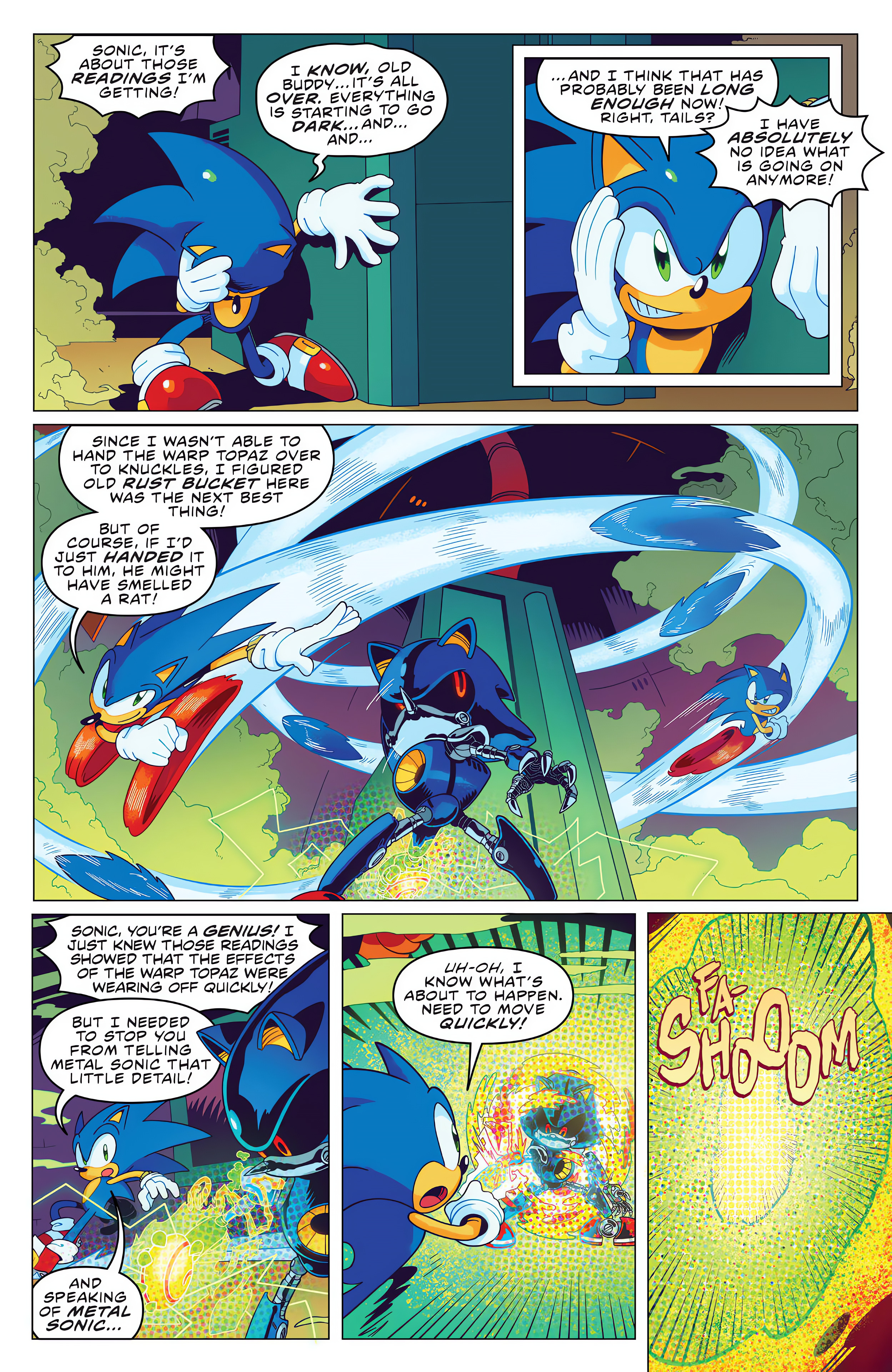 Read online Sonic the Hedgehog’s 900th Adventure comic -  Issue # Full - 21