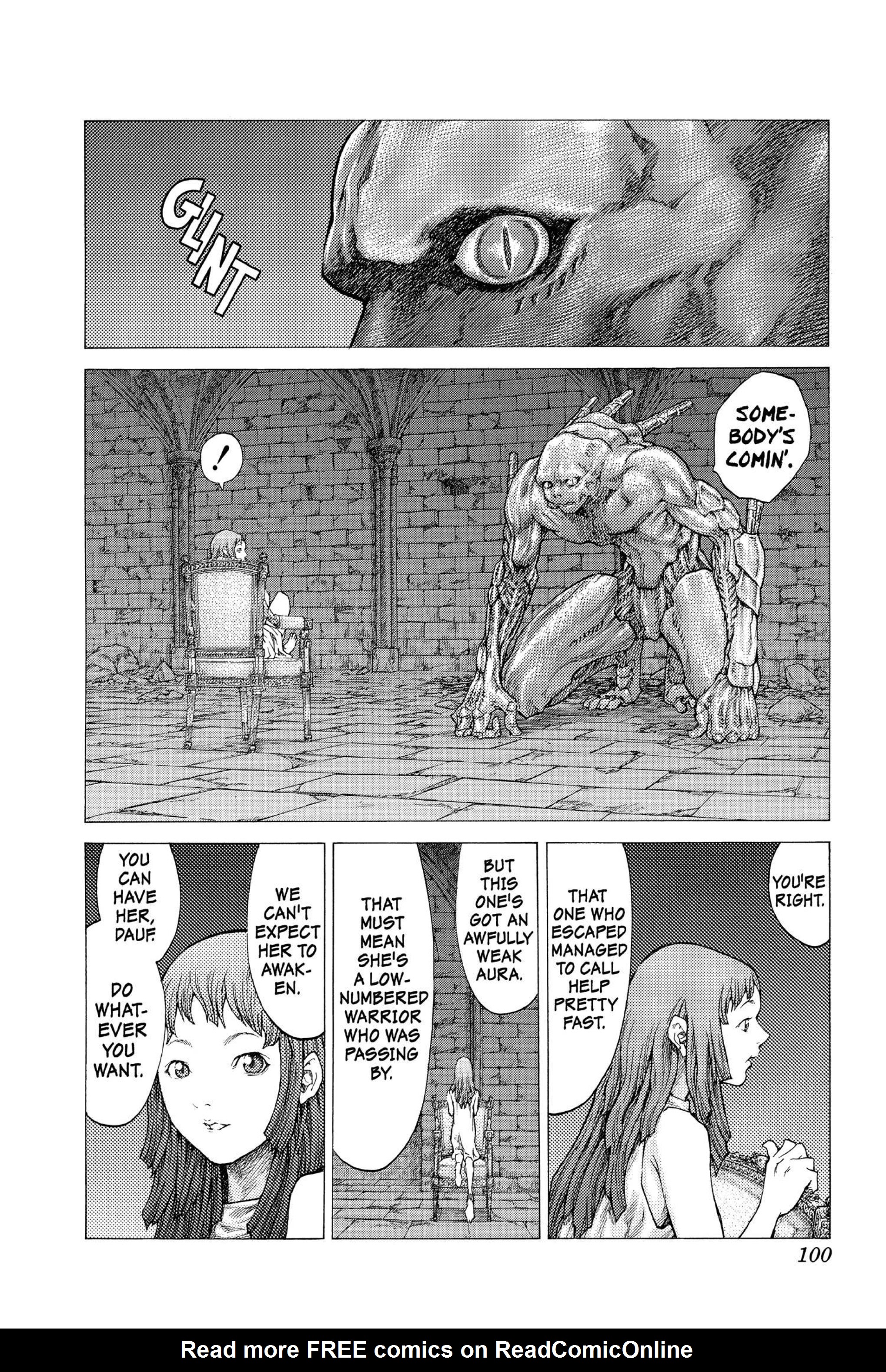 Read online Claymore comic -  Issue #8 - 93