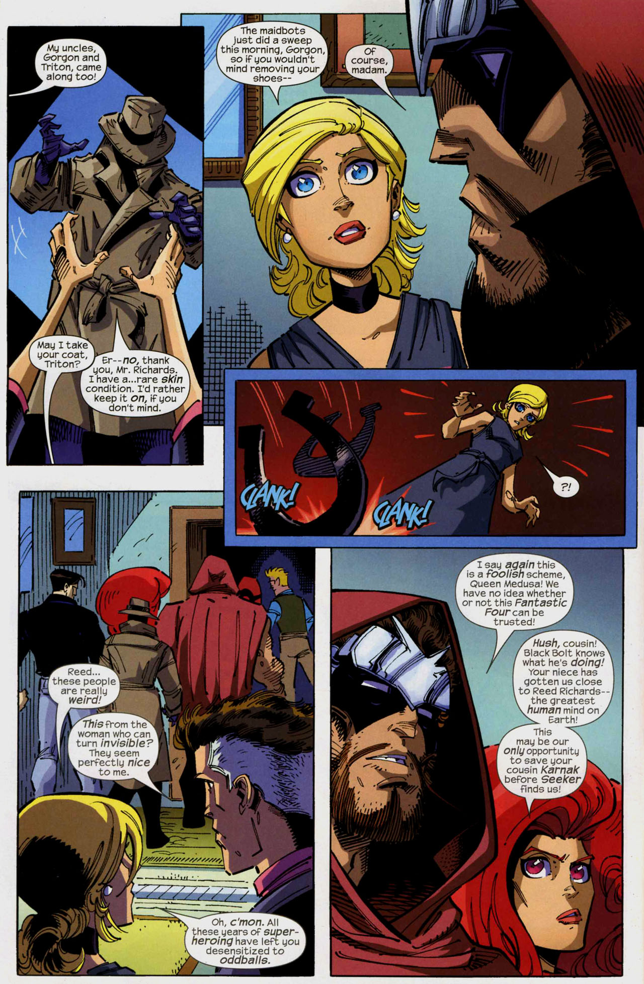 Read online Marvel Adventures Fantastic Four comic -  Issue #27 - 5