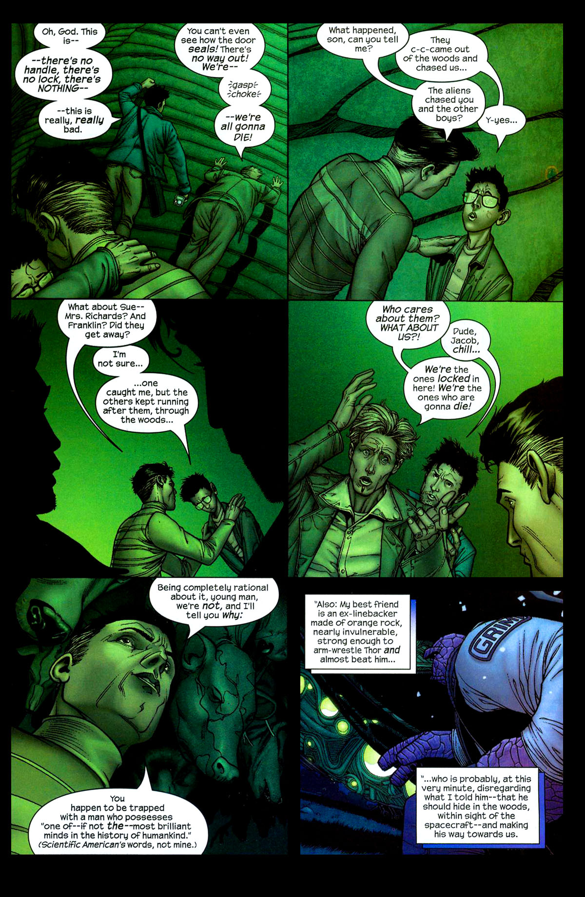 Read online Marvel Knights 4 comic -  Issue #7 - 8