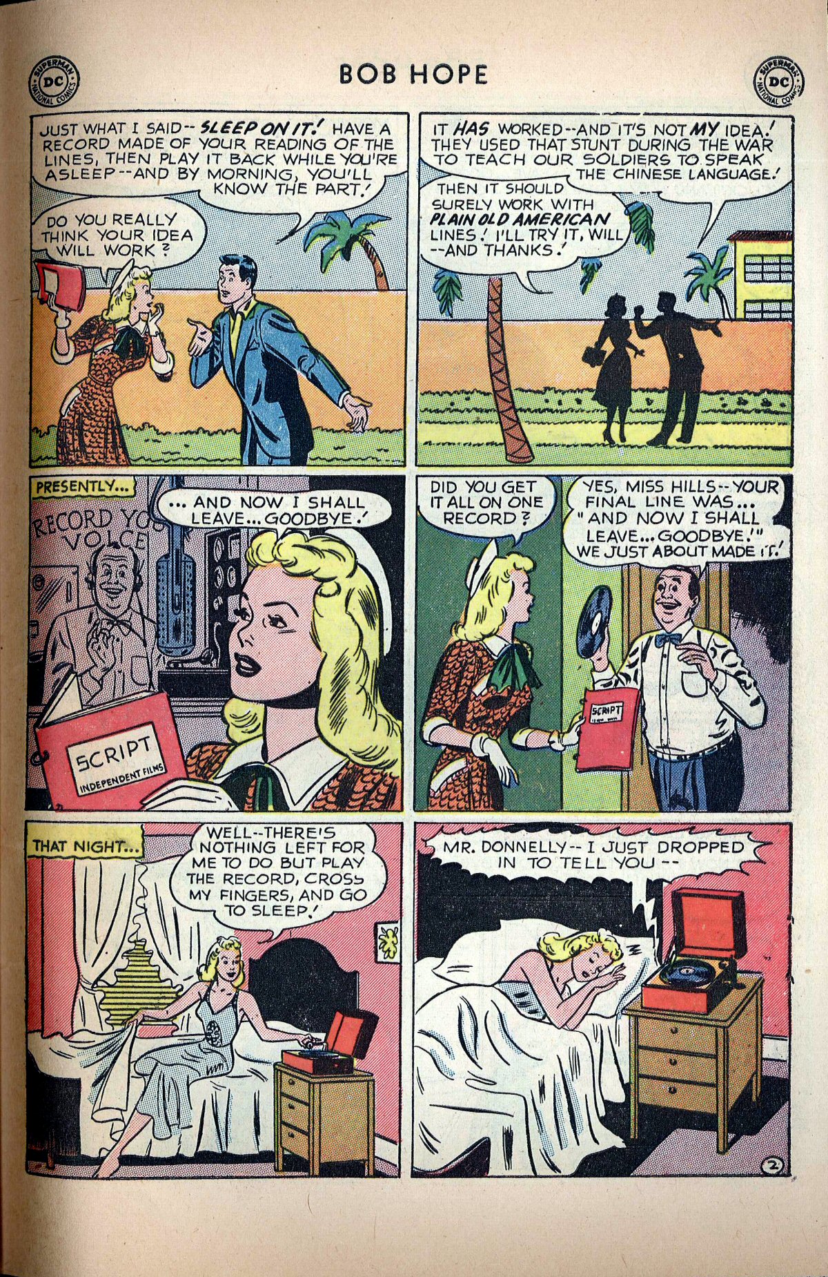 Read online The Adventures of Bob Hope comic -  Issue #9 - 47