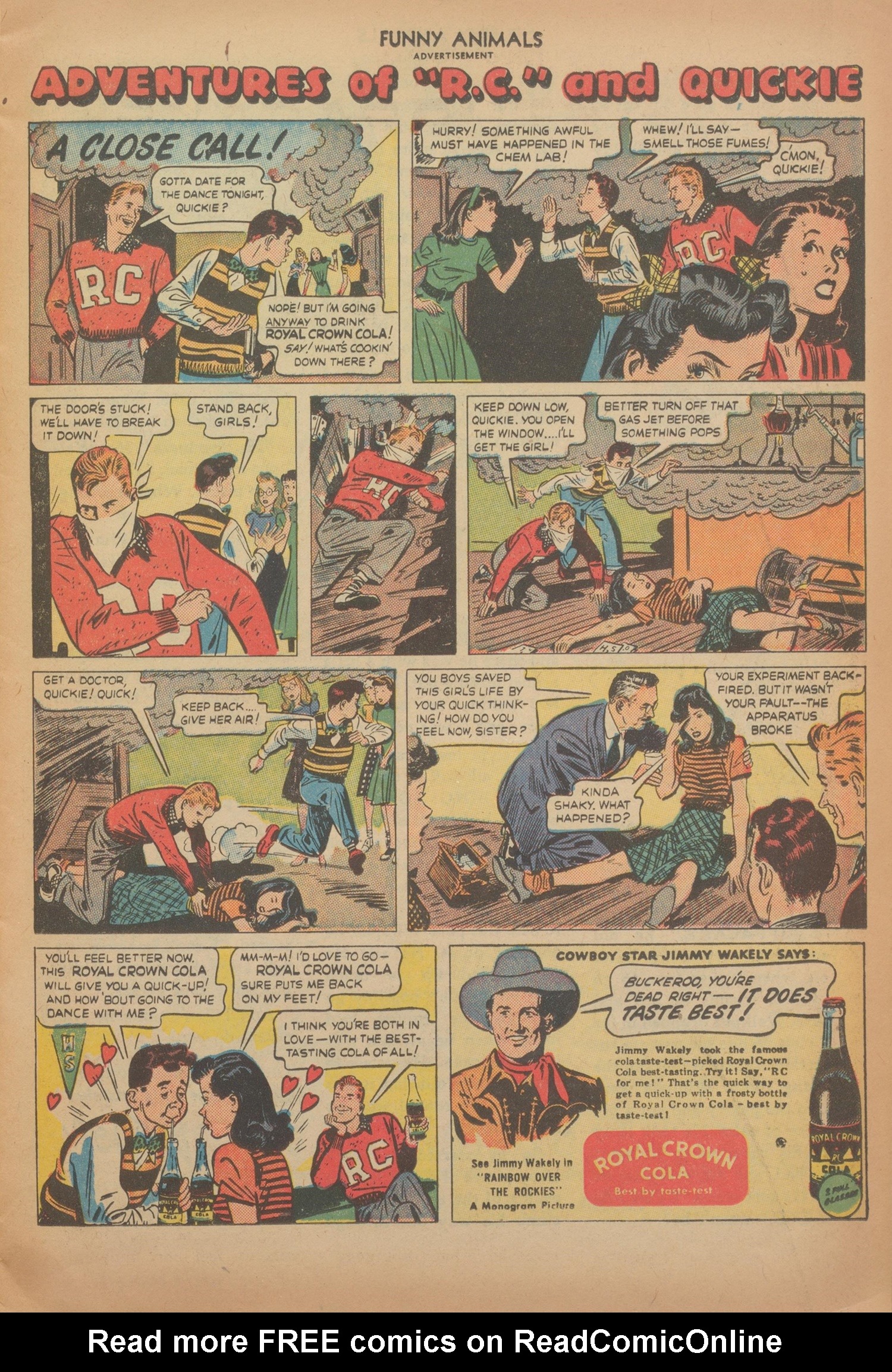 Read online Fawcett's Funny Animals comic -  Issue #51 - 11