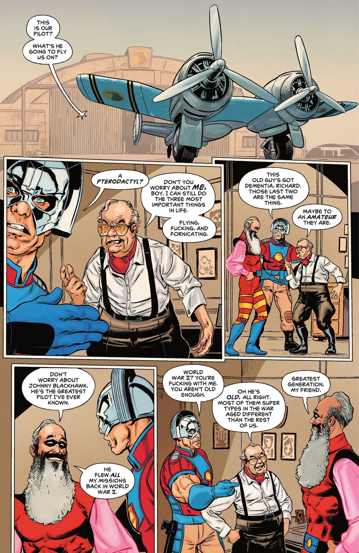 Read online Peacemaker Tries Hard! comic -  Issue #4 - 10