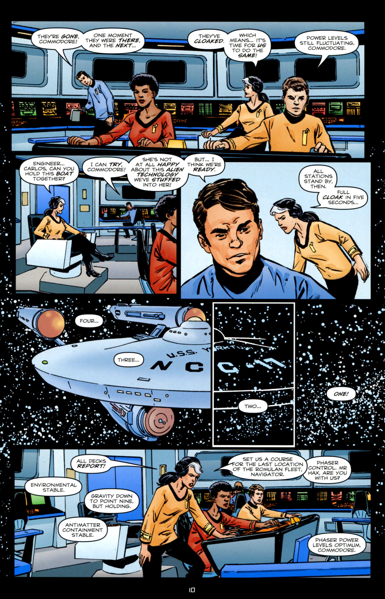 Read online Star Trek: Romulans Schism comic -  Issue #2 - 10