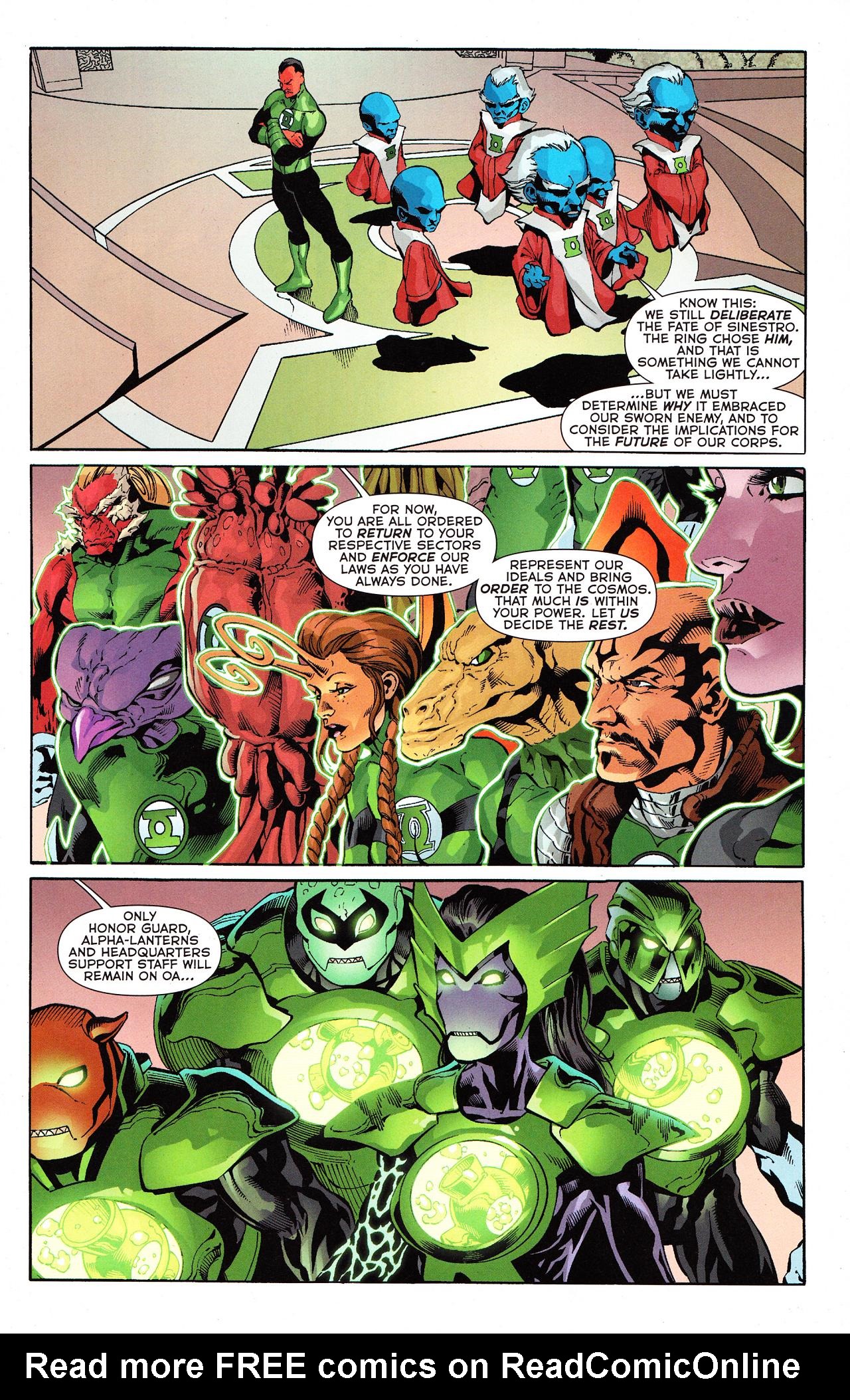 Read online War of the Green Lanterns: Aftermath (2011) comic -  Issue #2 - 32