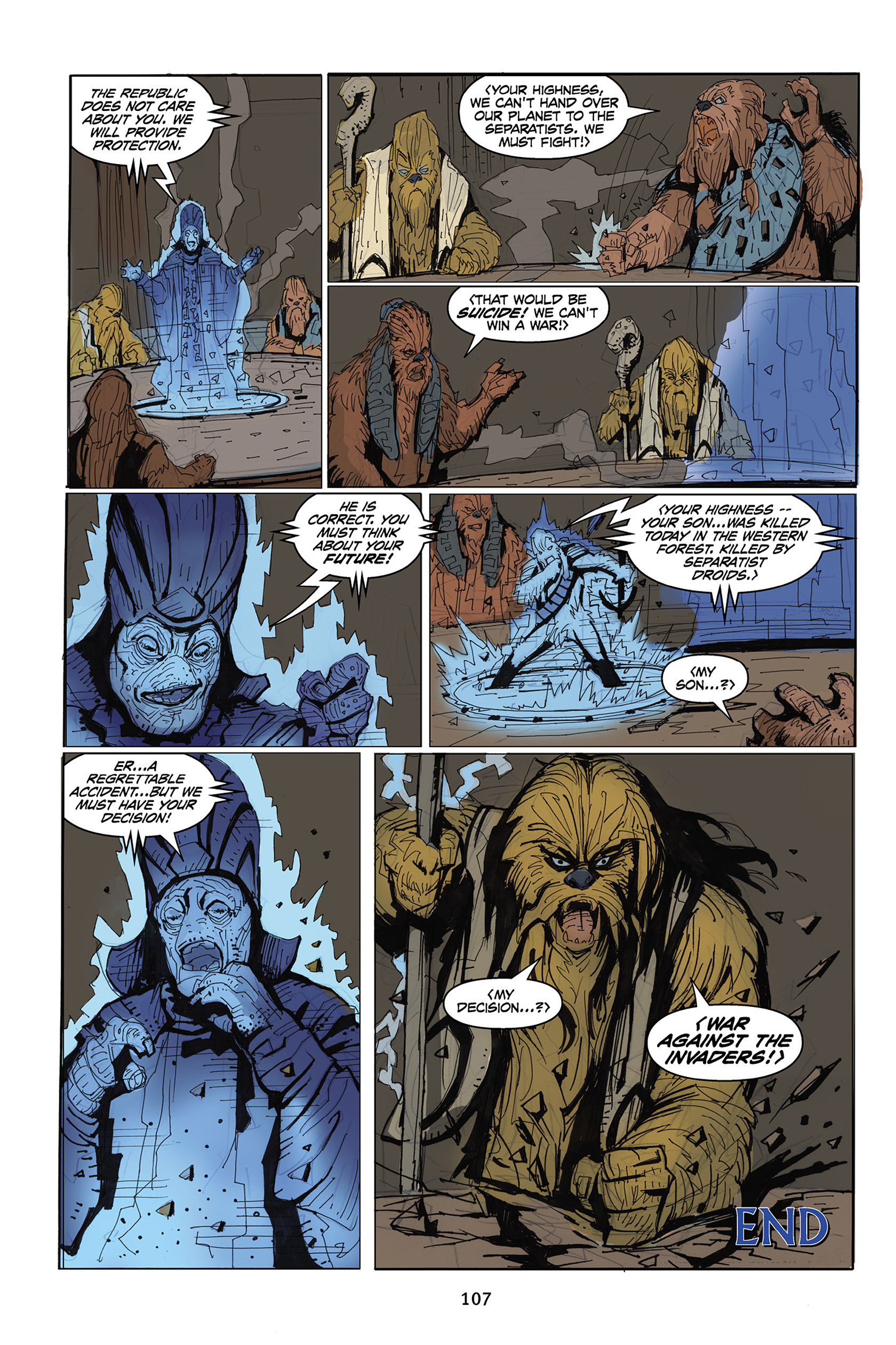 Read online Star Wars Omnibus: Wild Space comic -  Issue # TPB 2 (Part 1 ) - 105