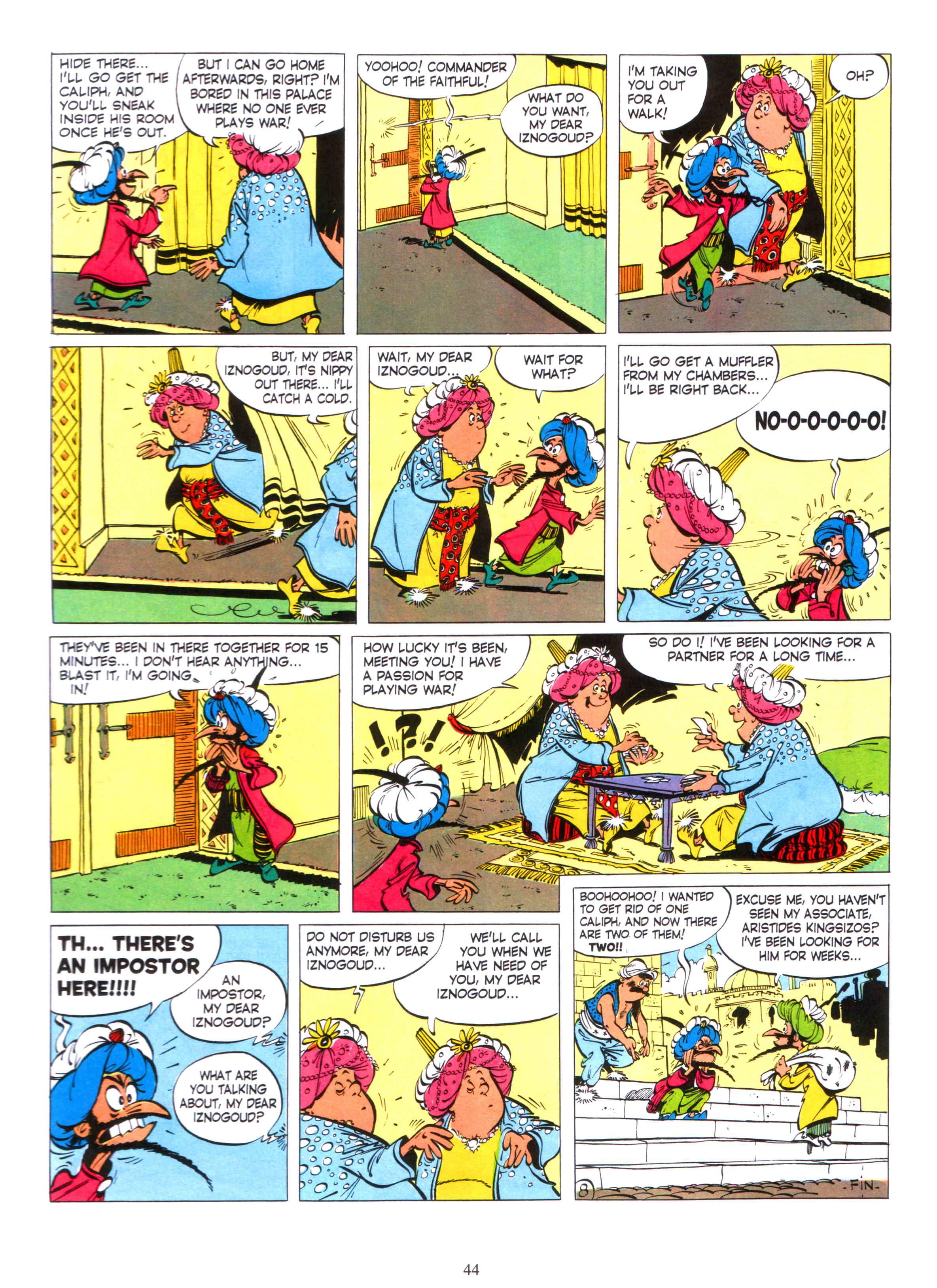 Read online Iznogoud comic -  Issue #9 - 43