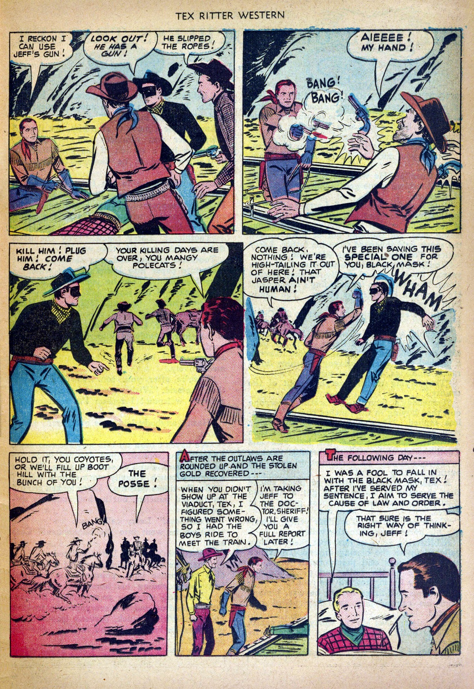 Read online Tex Ritter Western comic -  Issue #6 - 29