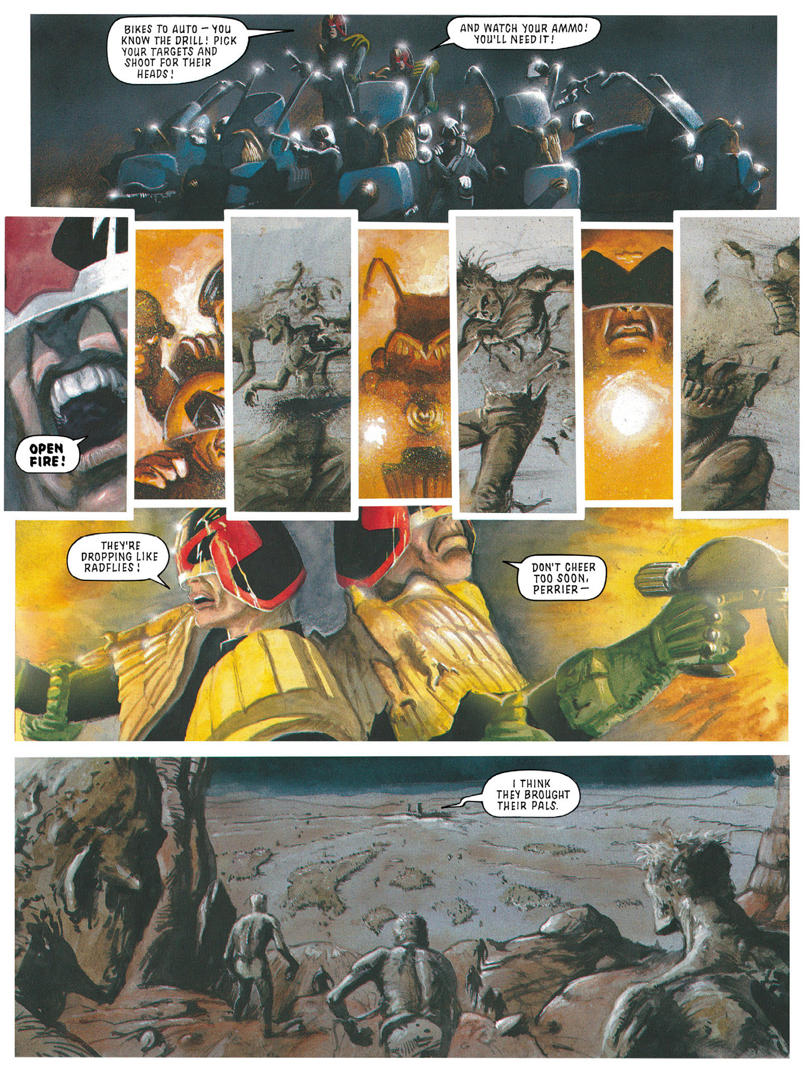 Read online Essential Judge Dredd: Judgement Day comic -  Issue # TPB - 13