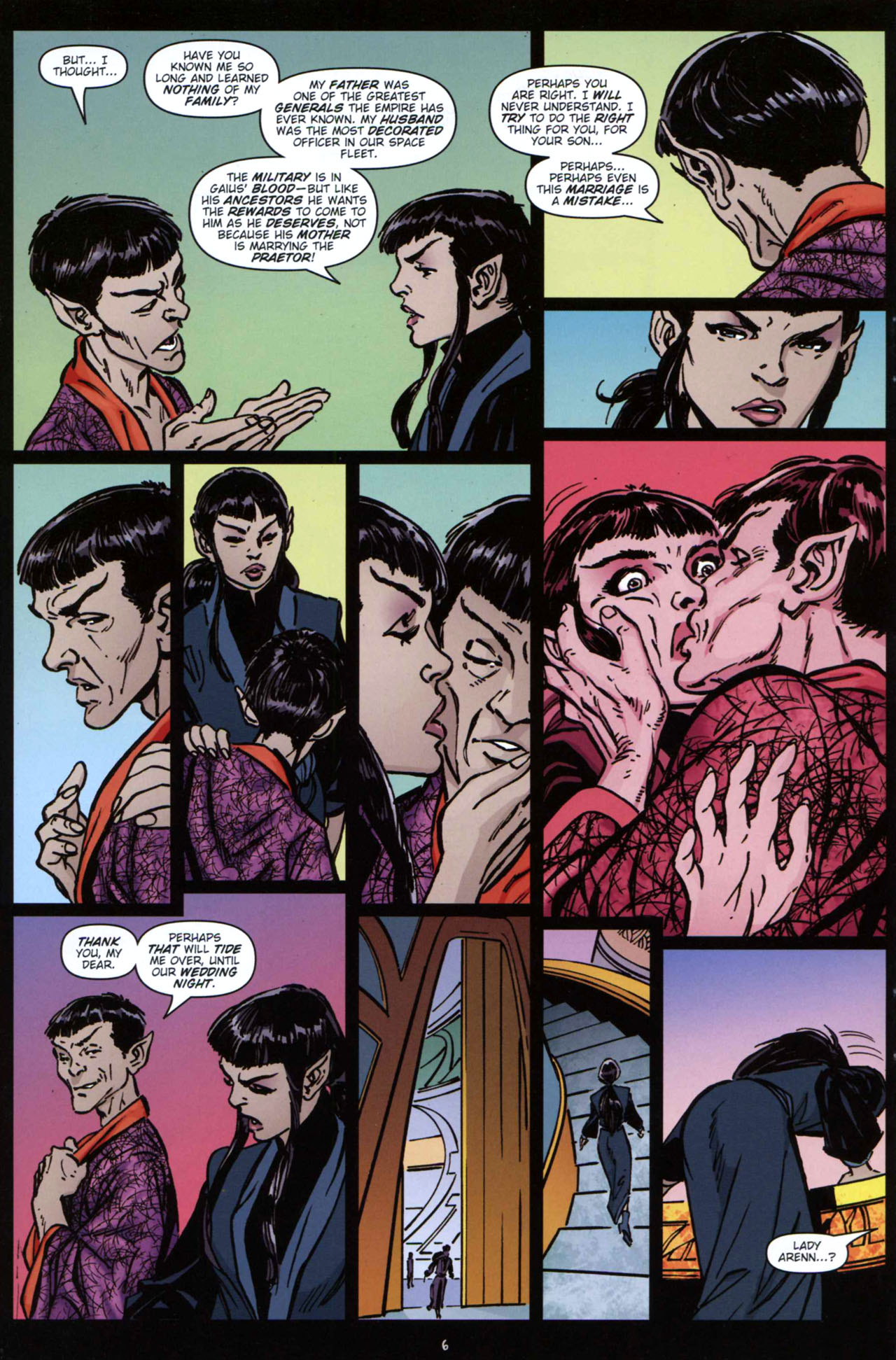 Read online Star Trek: Romulans - The Hollow Crown comic -  Issue #2 - 7