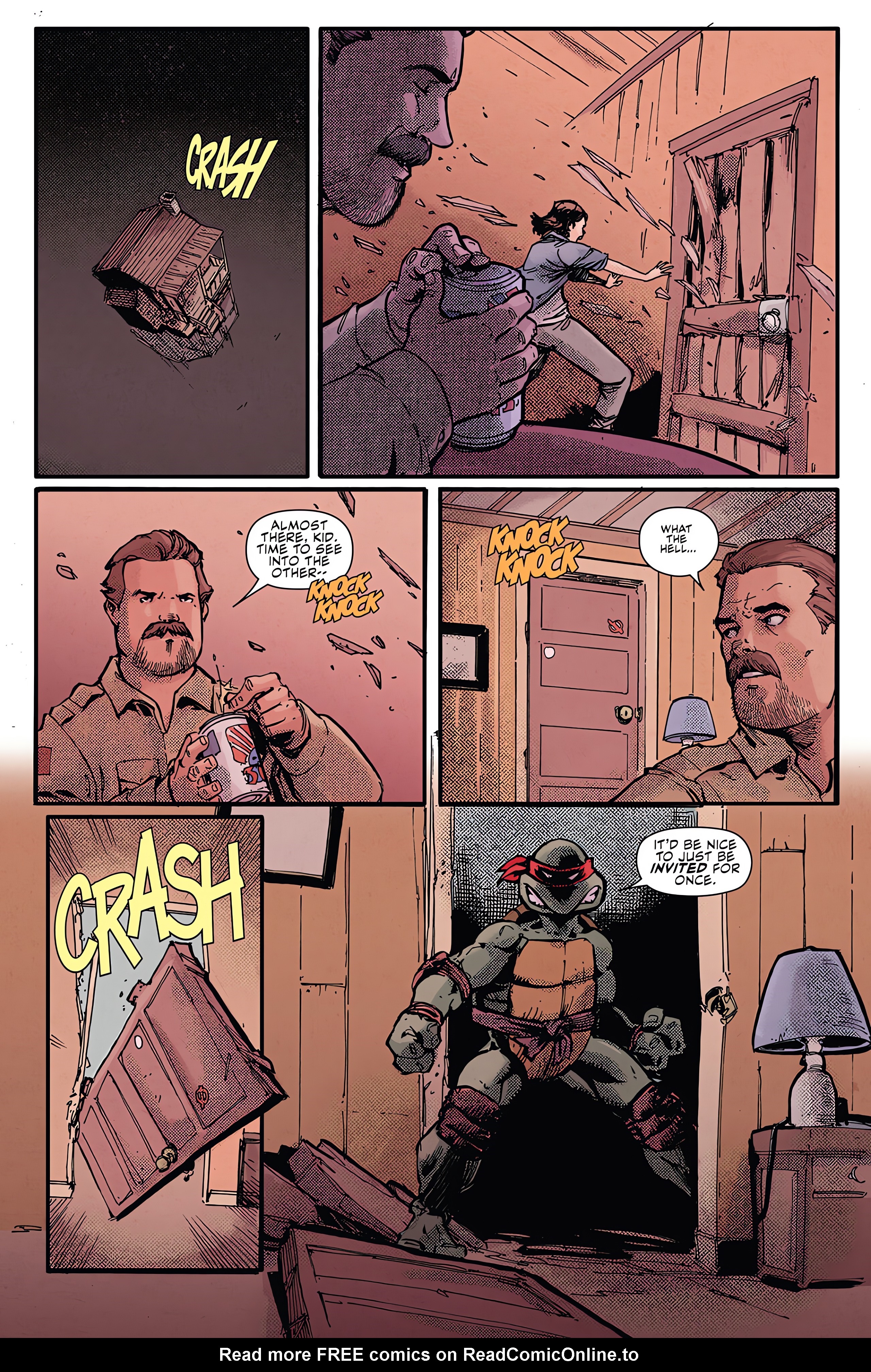 Read online Teenage Mutant Ninja Turtles x Stranger Things comic -  Issue #2 - 18