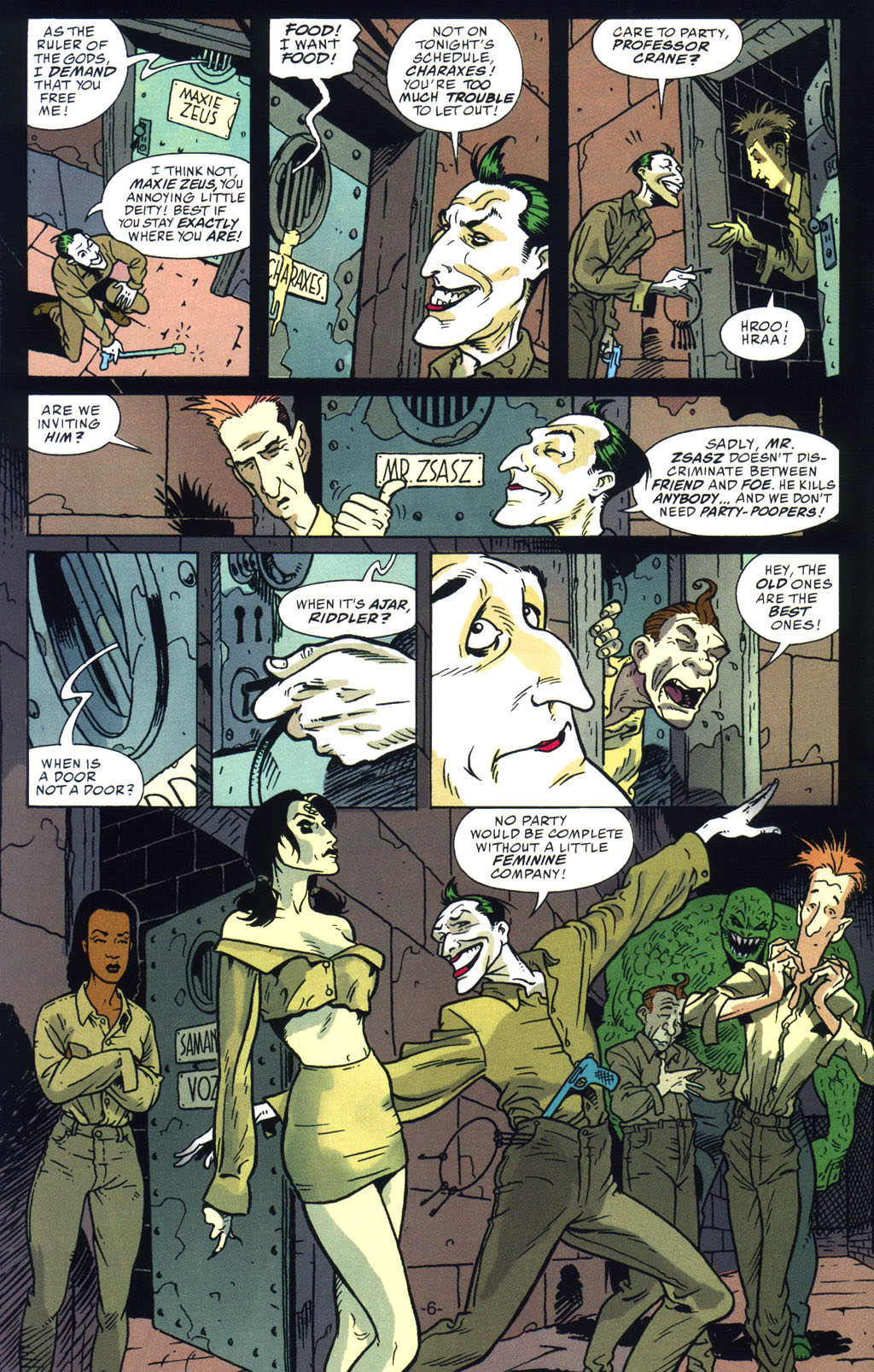 Read online Batman: Arkham Asylum-Tales of Madness comic -  Issue # Full - 7