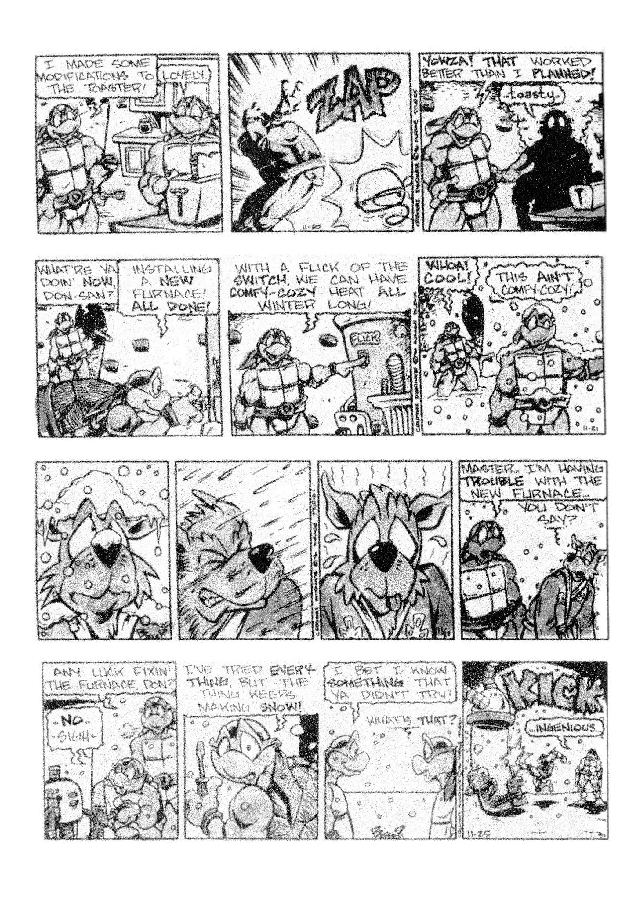 Read online Teenage Mutant Ninja Turtles: Complete Newspaper Daily Comic Strip Collection comic -  Issue # TPB 3 (Part 2) - 94