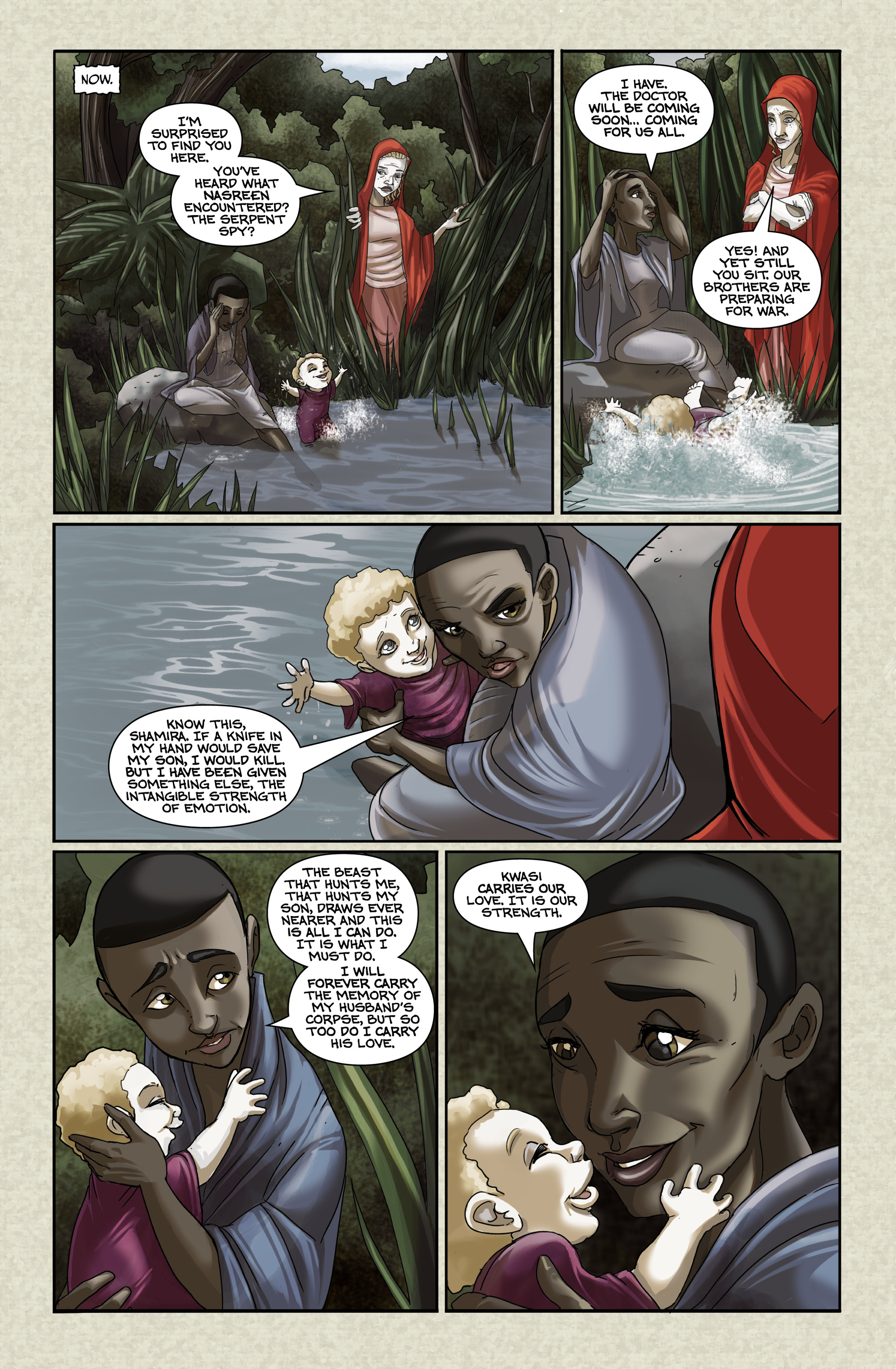 Read online Flesh of White comic -  Issue #3 - 4