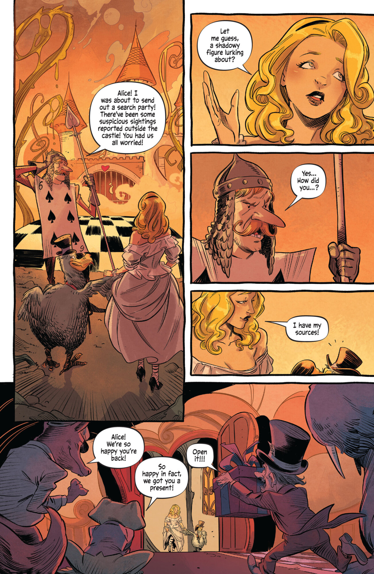 Read online Alice Never After comic -  Issue #1 - 19