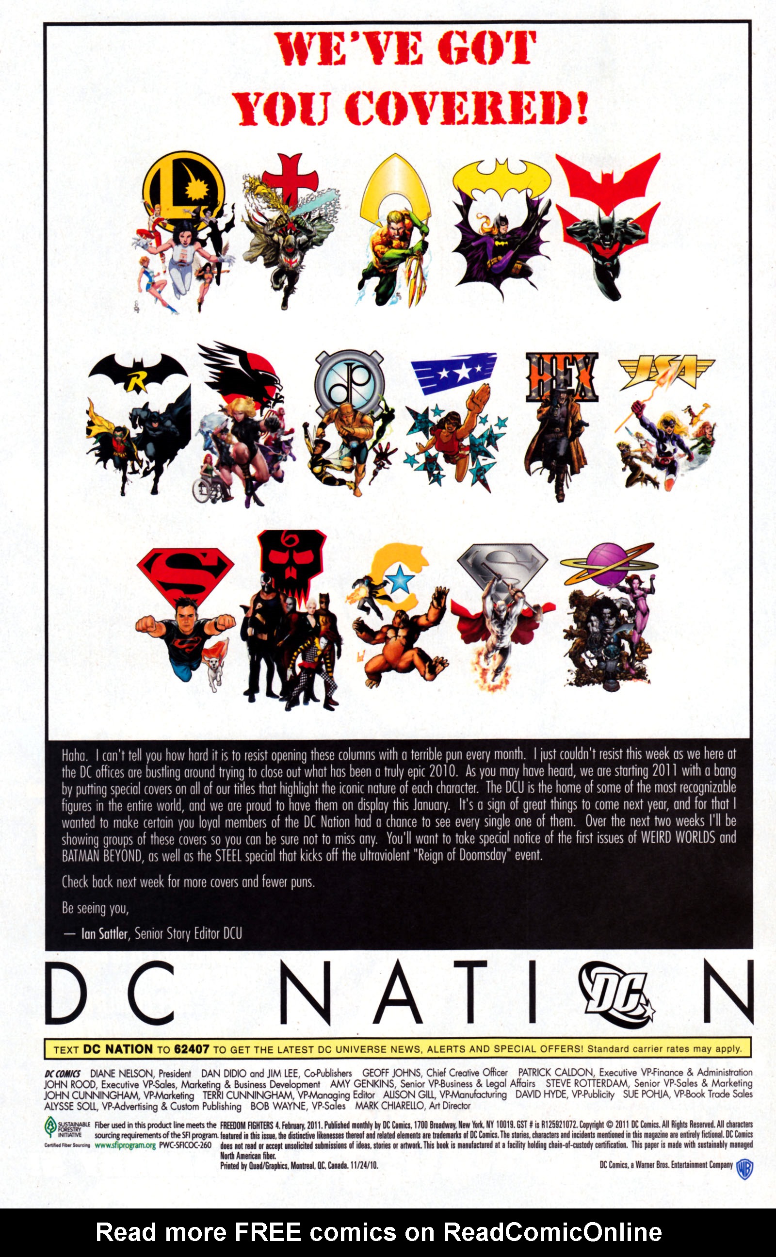Read online Freedom Fighters (2010) comic -  Issue #4 - 23