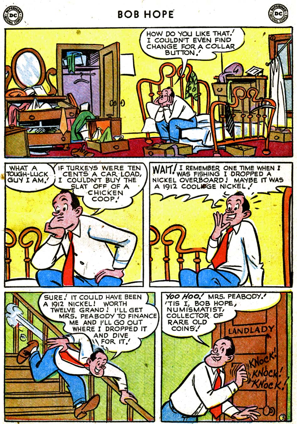 Read online The Adventures of Bob Hope comic -  Issue #20 - 5