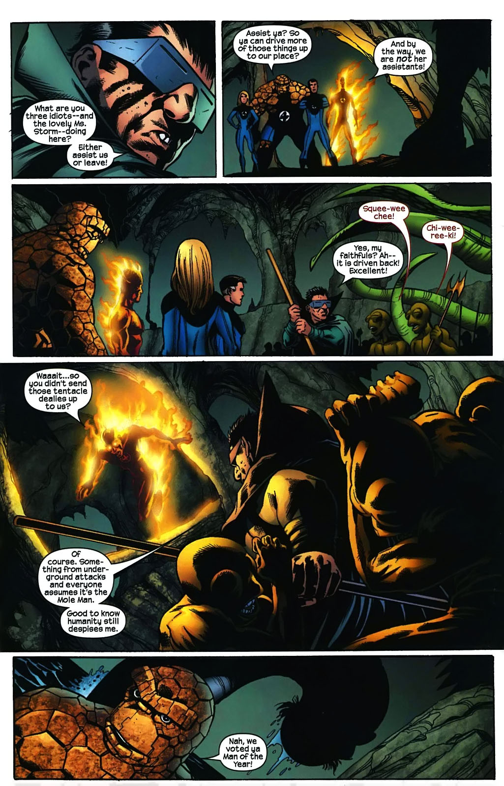 Read online Marvel Adventures Fantastic Four comic -  Issue #6 - 16