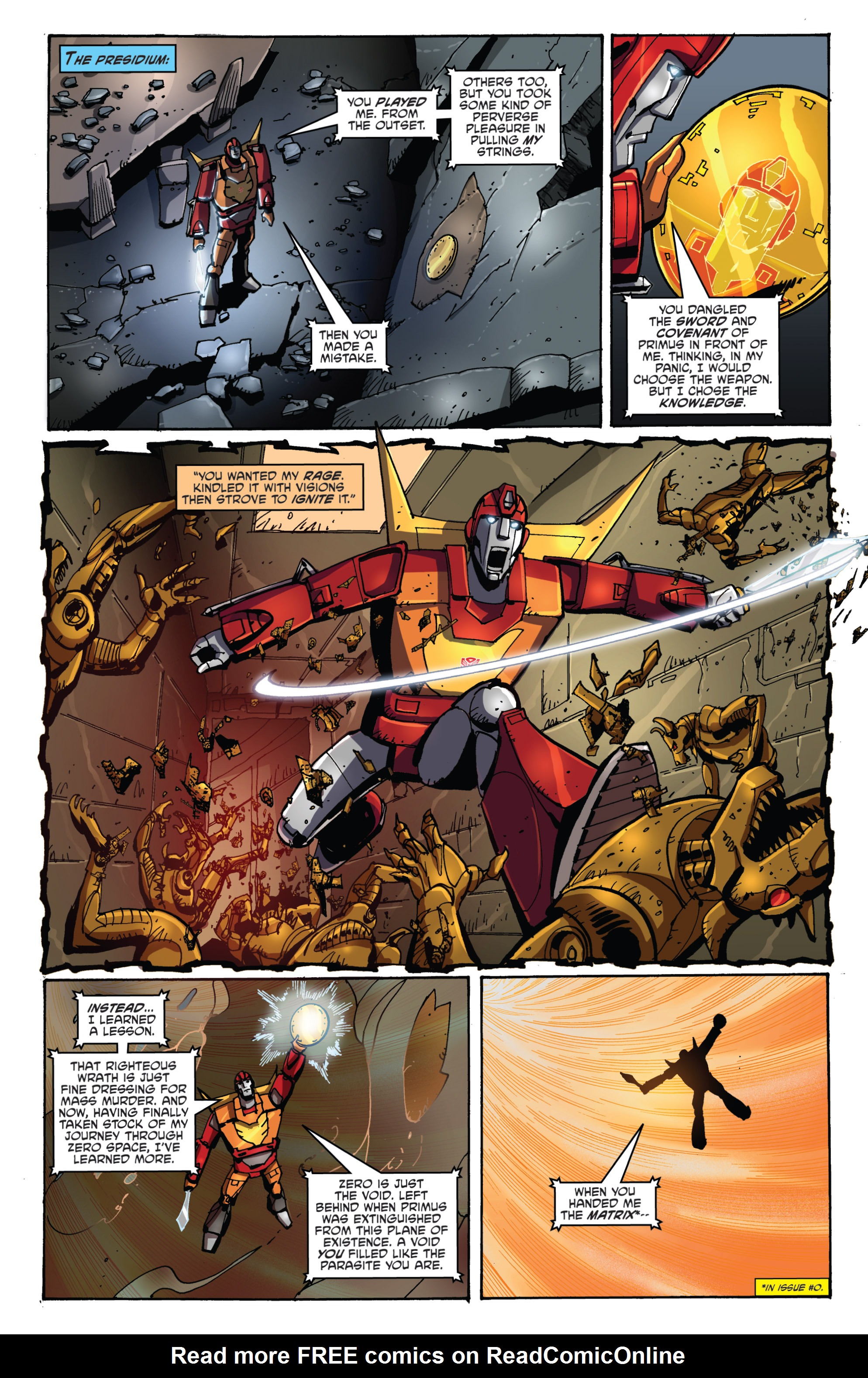 Read online The Transformers: Regeneration One comic -  Issue #100 - 17