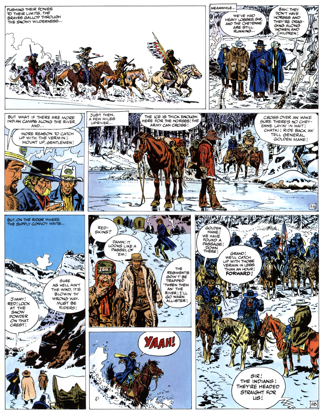 Read online Epic Graphic Novel: Lieutenant Blueberry comic -  Issue #3 - 67