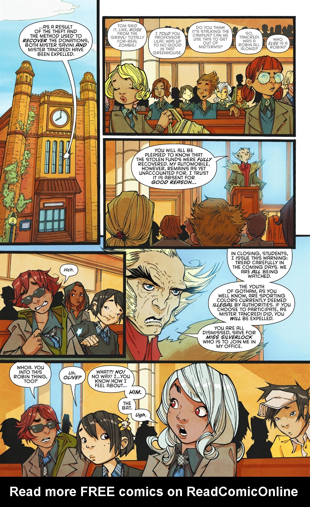 Read online Gotham Academy comic -  Issue # _The Complete Collection (Part 3) - 83