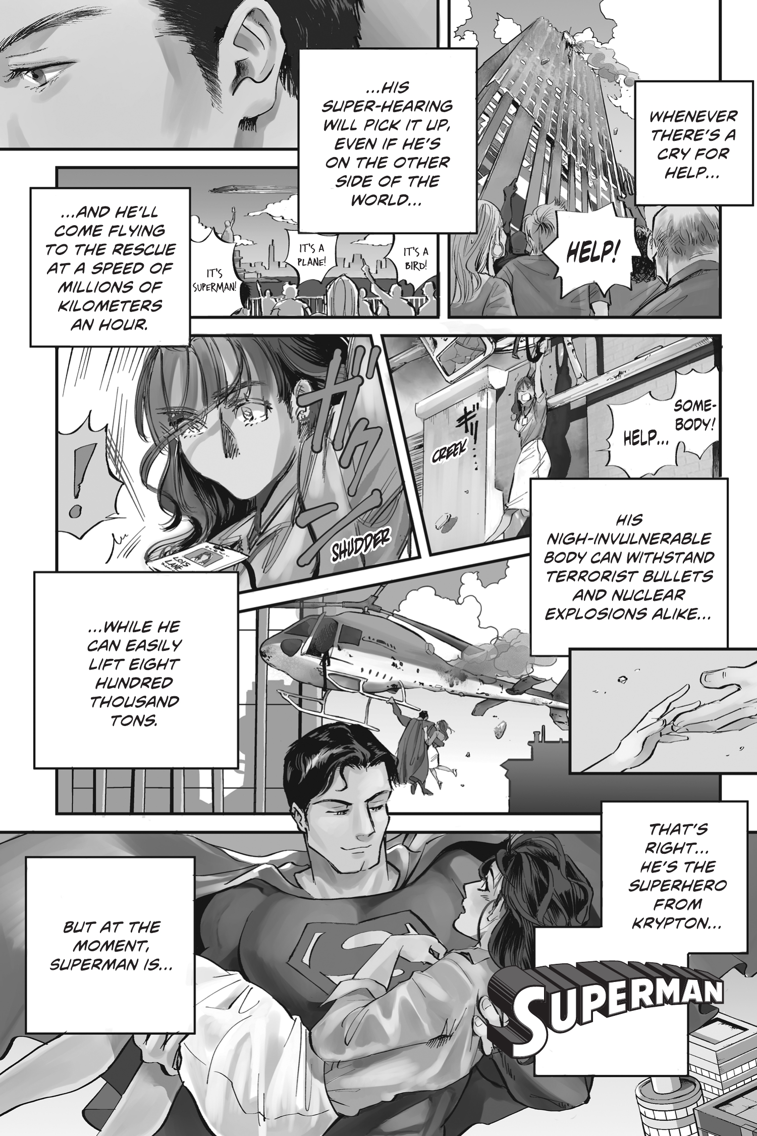 Read online Superman vs. Meshi comic -  Issue #1 - 3