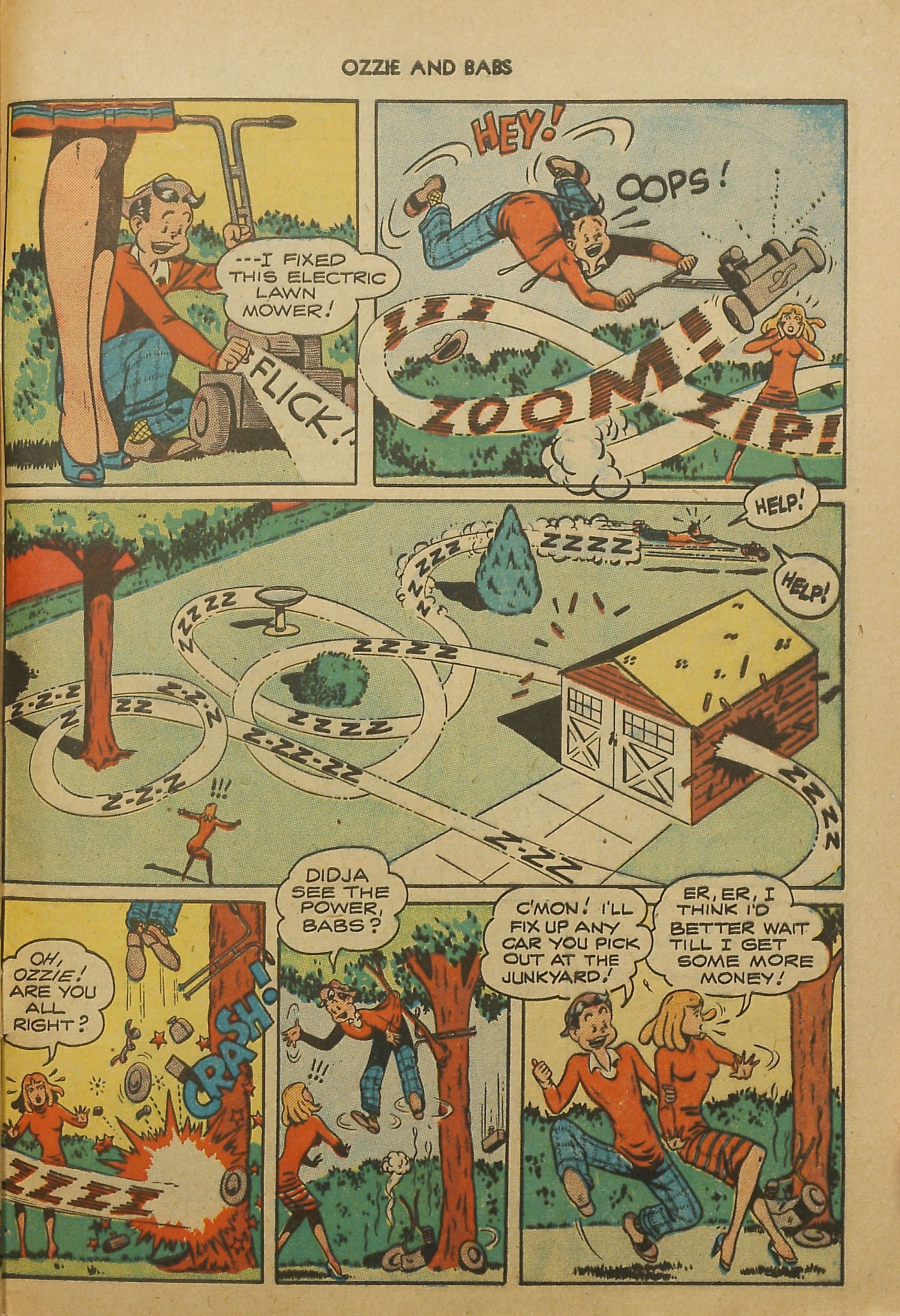Read online Ozzie And Babs comic -  Issue #2 - 45