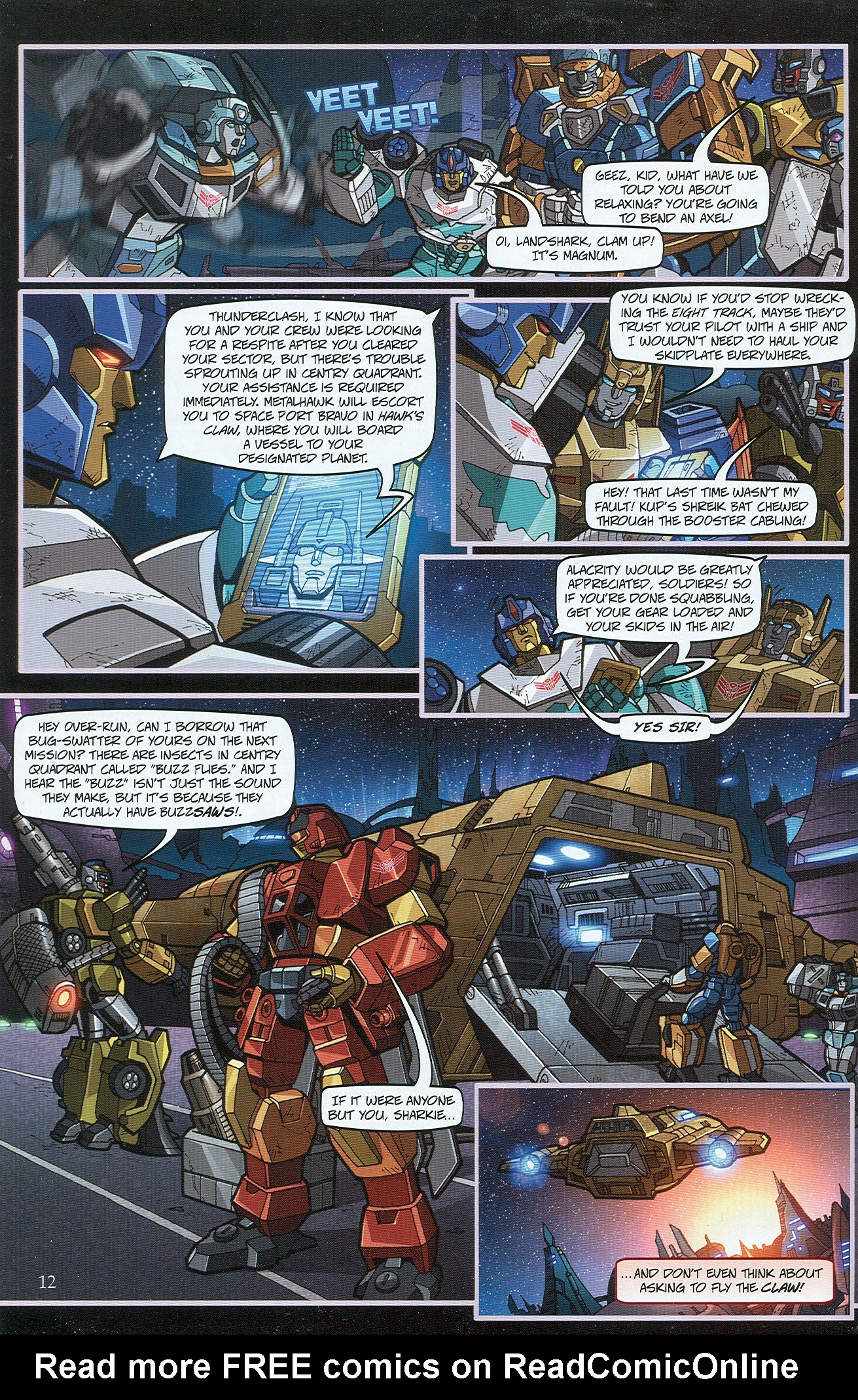 Read online Transformers: Collectors' Club comic -  Issue #32 - 12