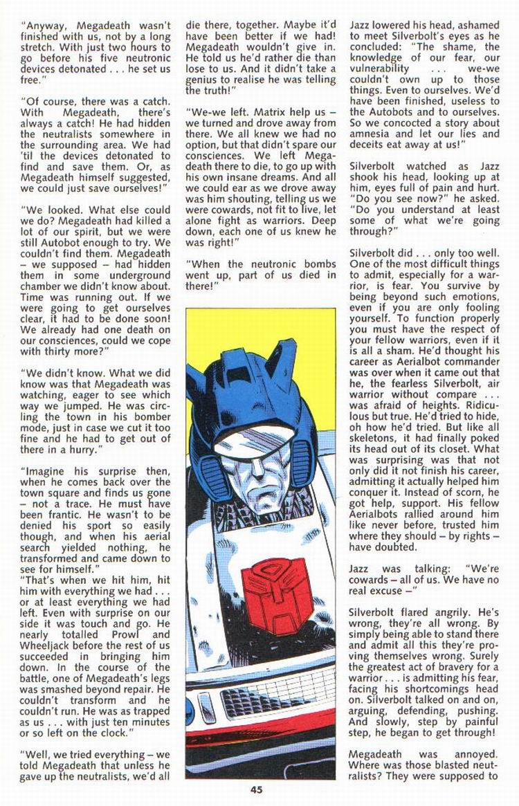 Read online The Transformers Annual comic -  Issue #1990 - 15