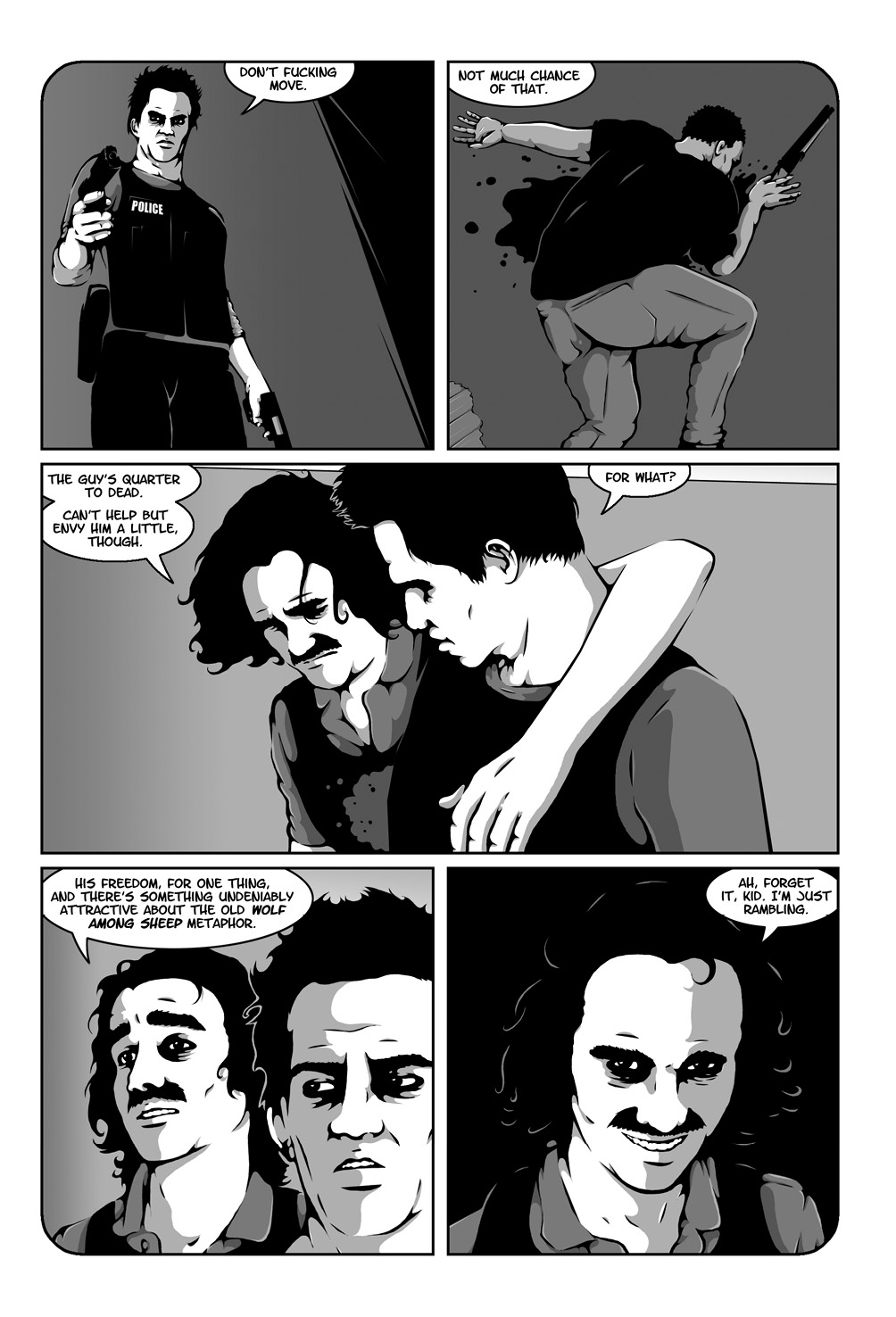 Read online Hollow Girl comic -  Issue #4 - 42