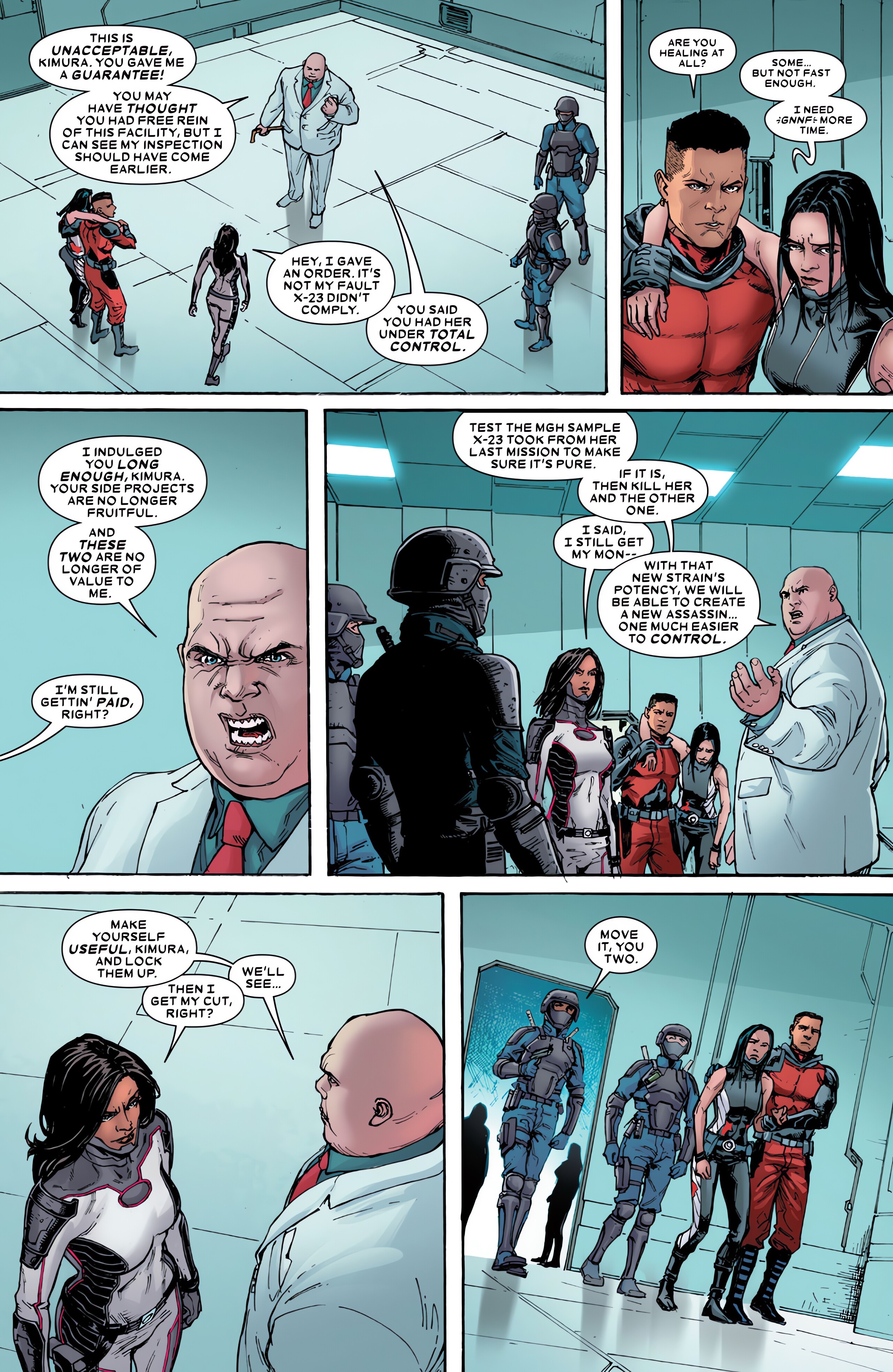Read online X-23: Deadly Regenesis comic -  Issue #5 - 7