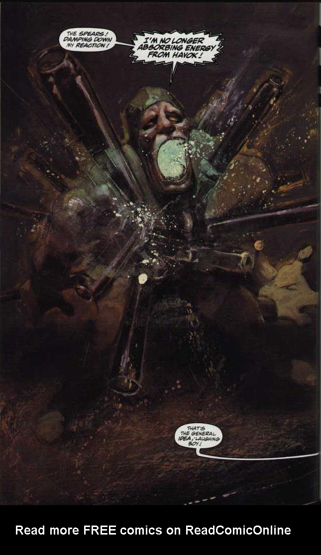 Read online Havok & Wolverine: Meltdown comic -  Issue #4 - 37
