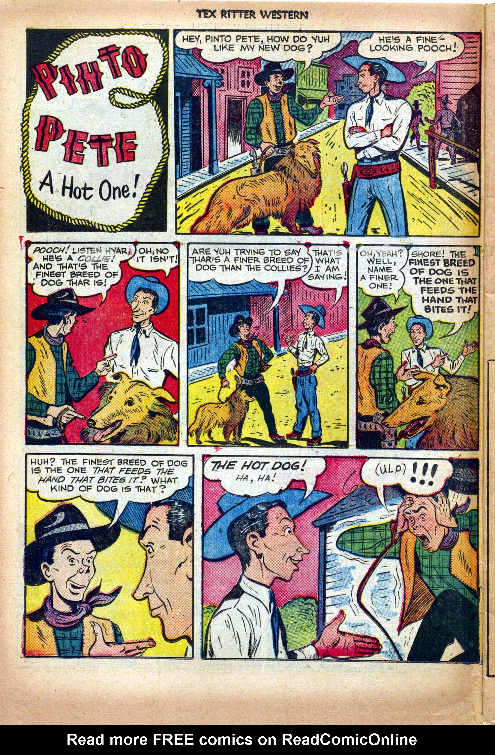 Read online Tex Ritter Western comic -  Issue #13 - 10