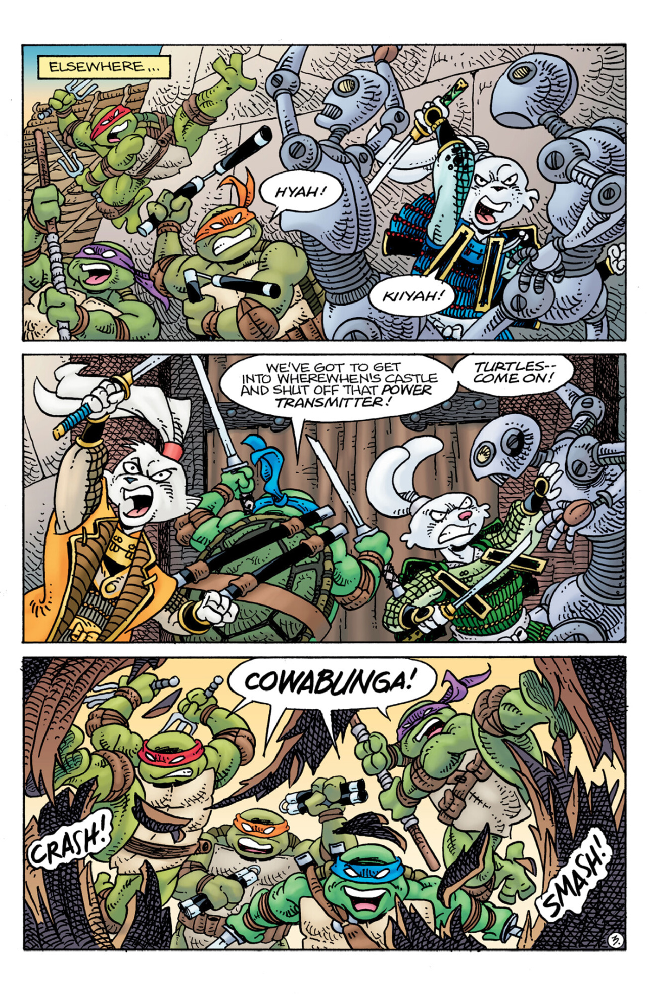 Read online Teenage Mutant Ninja Turtles/Usagi Yojimbo: WhereWhen comic -  Issue #5 - 5
