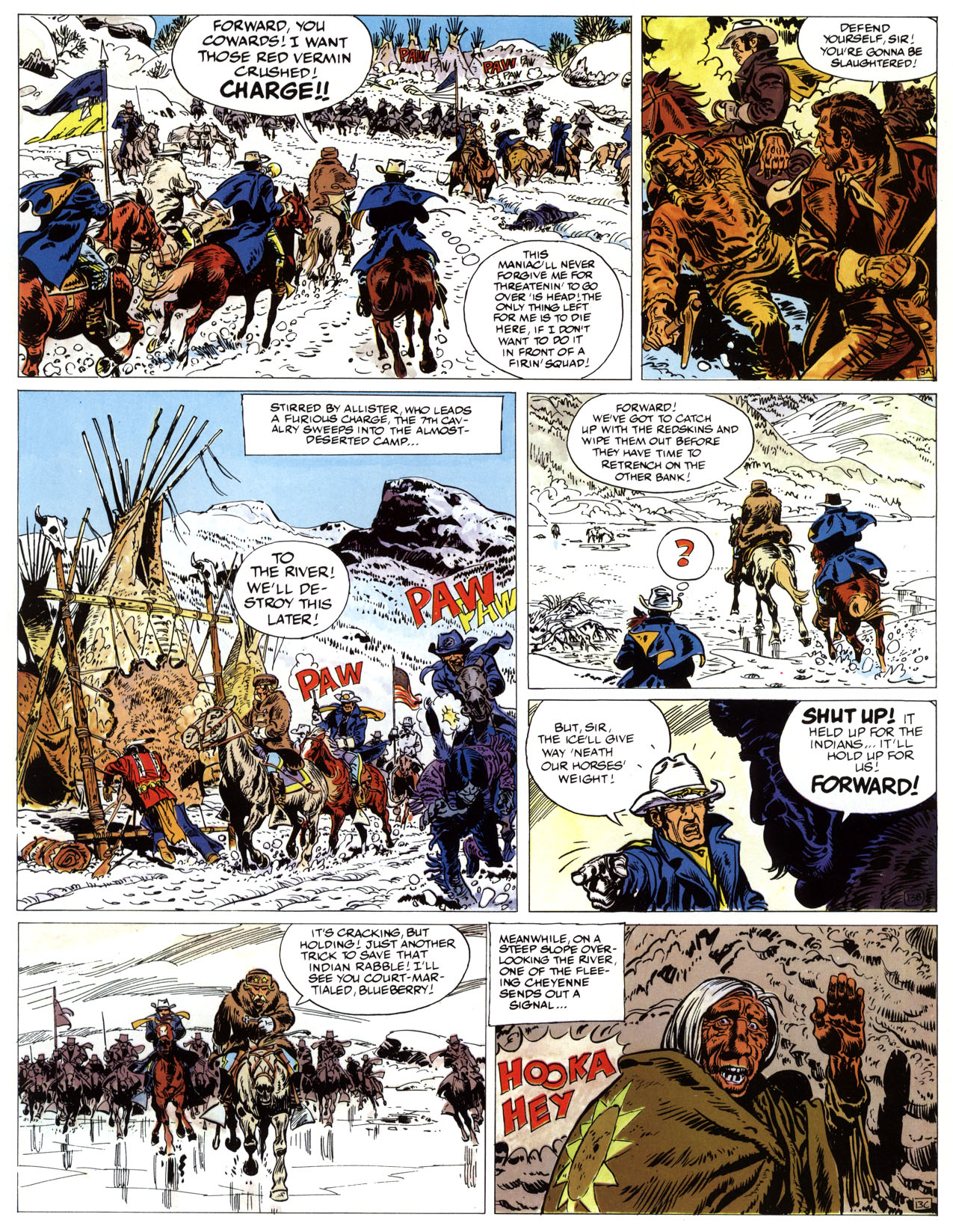 Read online Epic Graphic Novel: Lieutenant Blueberry comic -  Issue #3 - 63