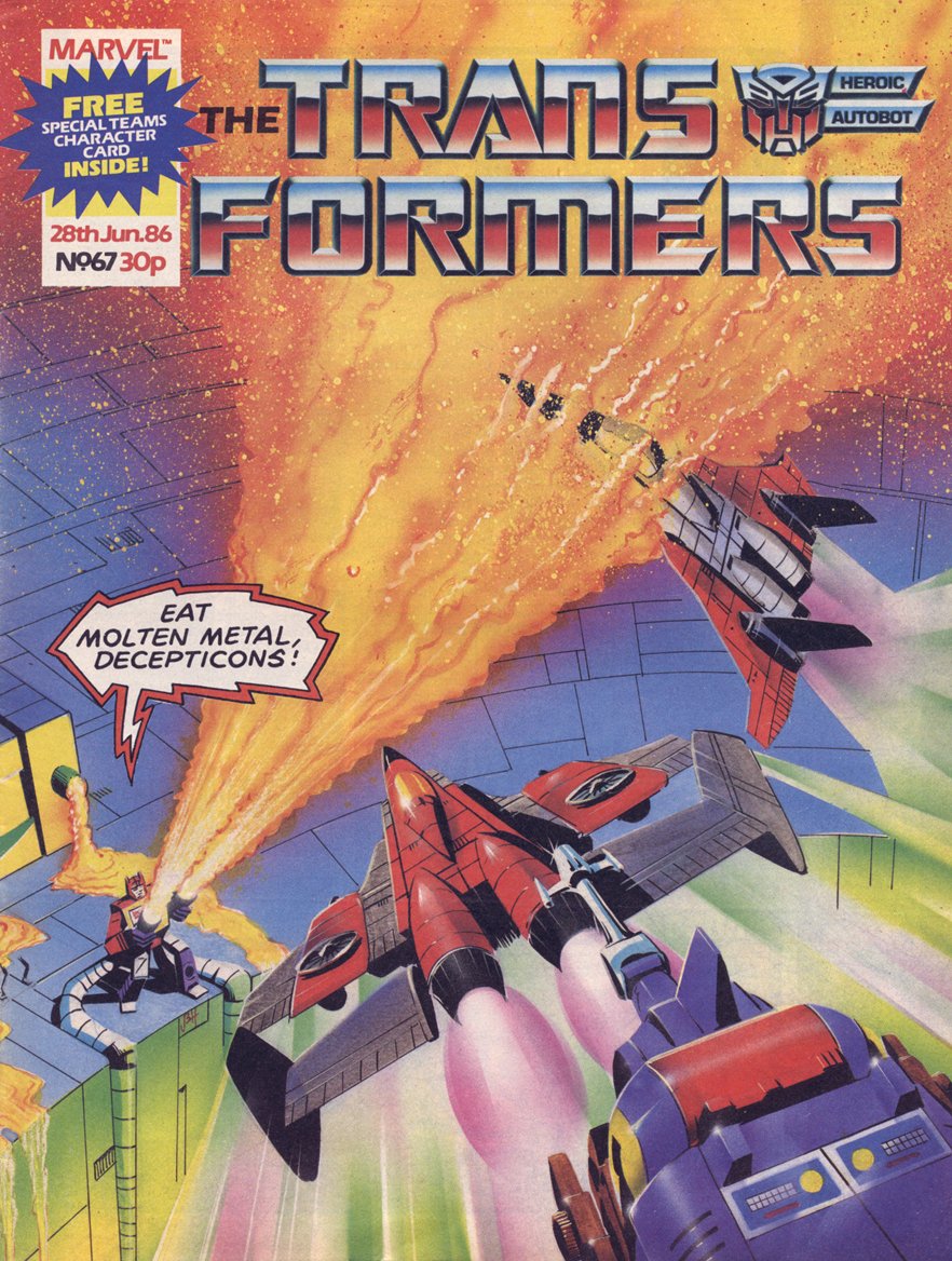 Read online The Transformers (UK) comic -  Issue #67 - 1
