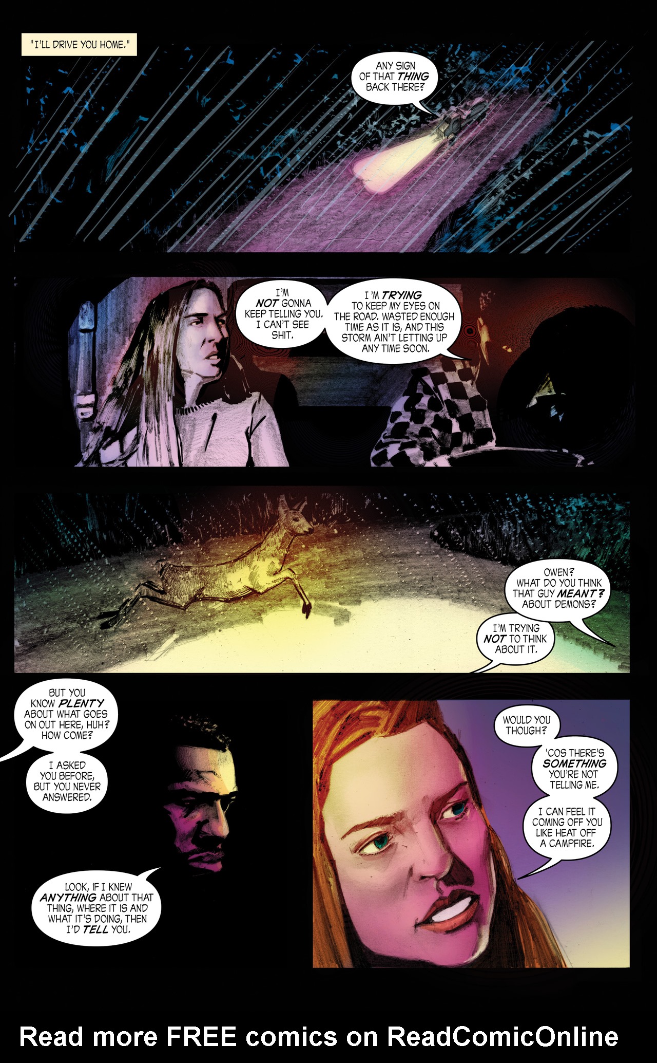 Read online John Carpenter's Night Terrors comic -  Issue # The Coffin Road - 73
